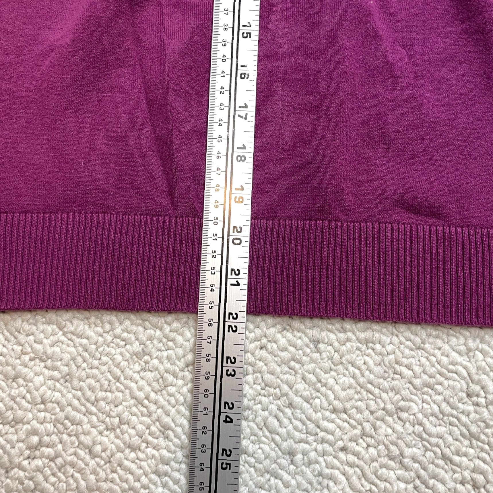 Mossimo VINTAGE Mossimo Sweater Vest Womens XL Sleeveless Purple V Shirt? Size XL / US 12-14 / IT 48-50 - 3 Thumbnail