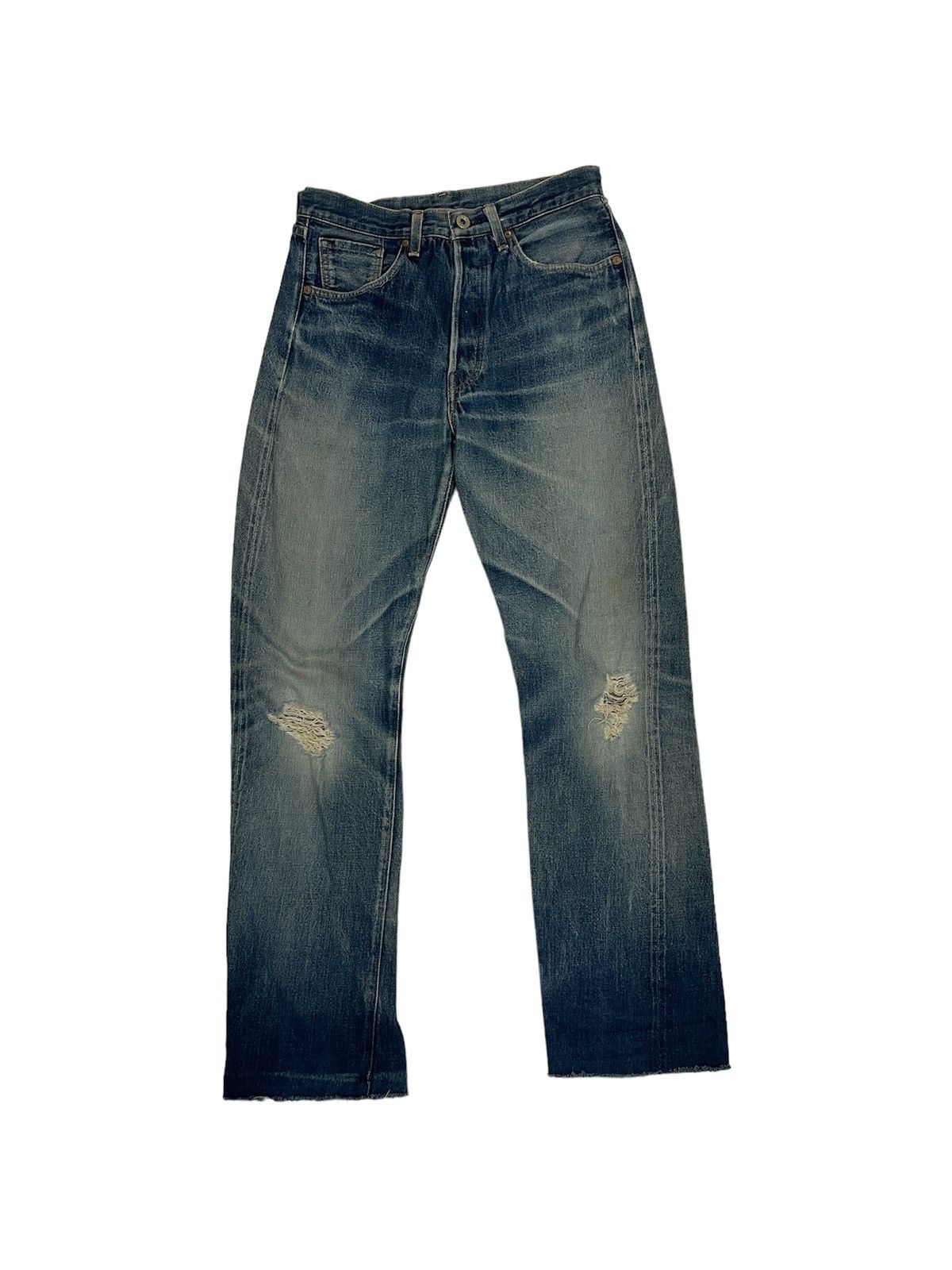 Levi's Vintage Clothing Vintage Levi’s S501XX WW2 Reproduction LVC W30 redline Big E Size US 28 / EU 44 - 3 Thumbnail