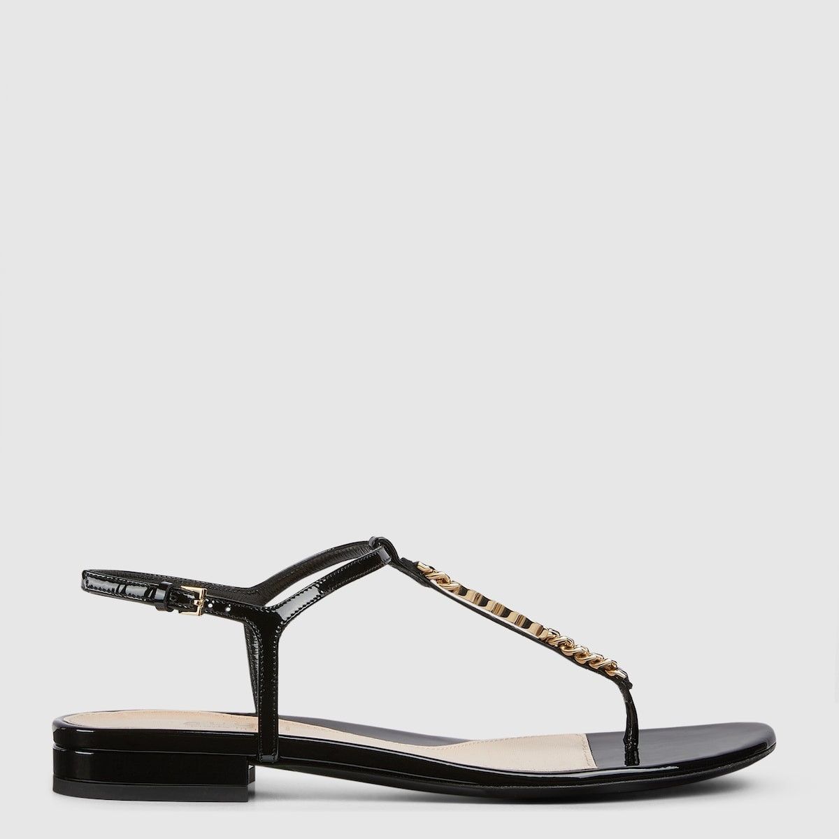 oc11z1025 Signoria Thong Sandals in Black