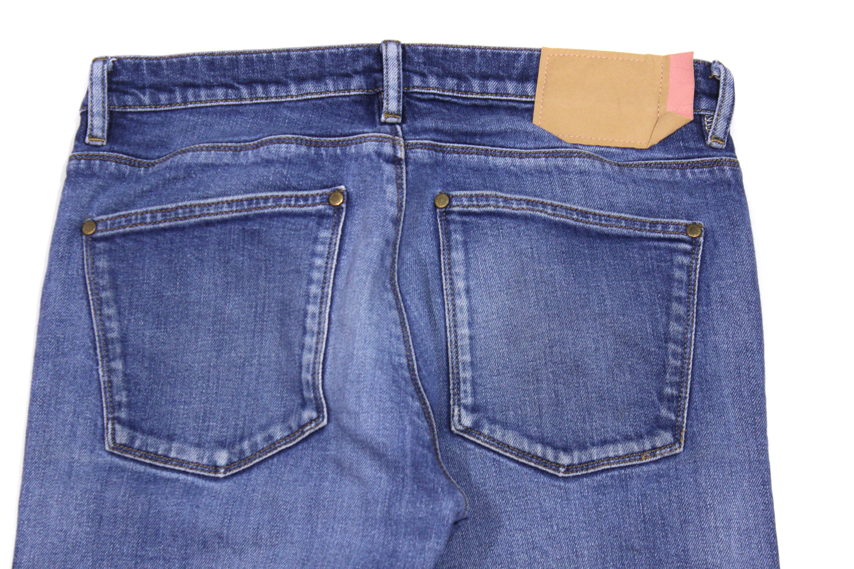 Acne Studios Bla Konst PSS18 Max Dark Blue Jeans Size US 31 - 4 Thumbnail