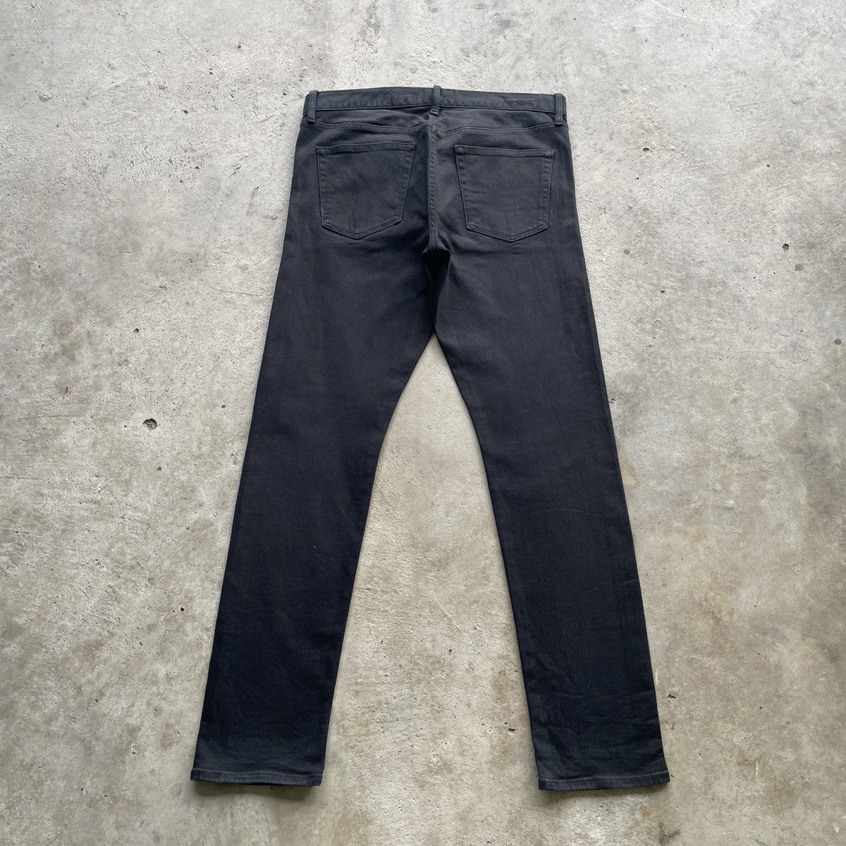 Japanese Brand W34x31.5 Vintage Japanese Black Jeans Pants Denim Skinny Size US 34 / EU 50 - 10 Thumbnail