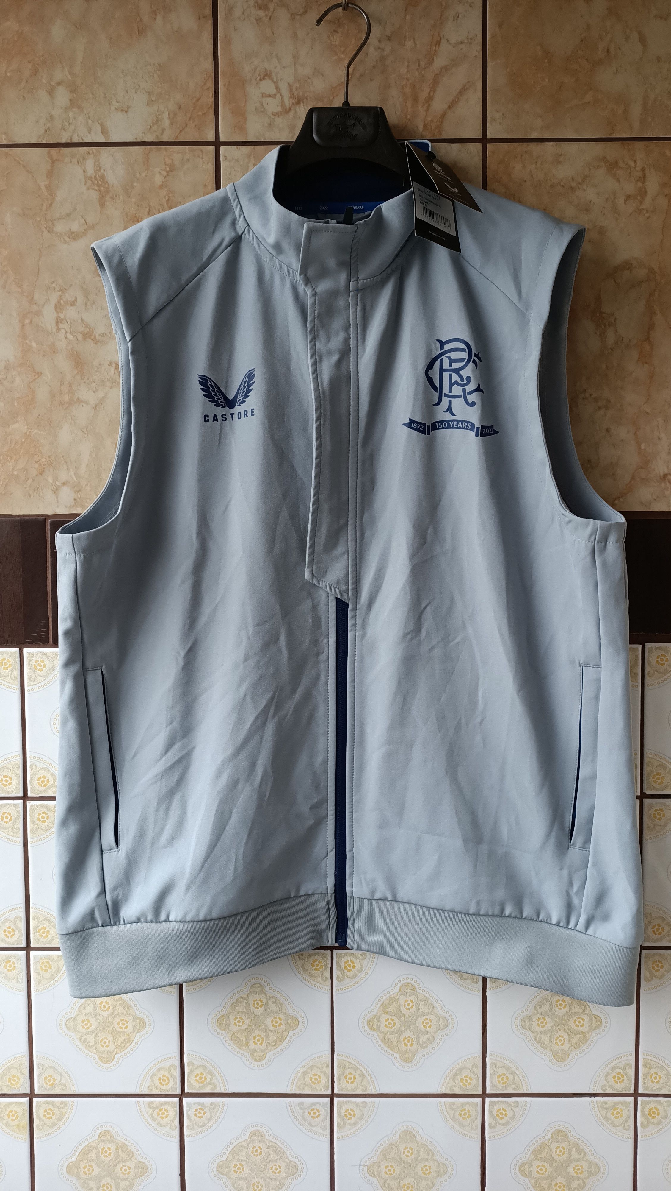 Castore Castore Glasgow Rangers NEW vest 150 years 2022 Size US XL / EU 56 / 4 - 1 Thumbnail