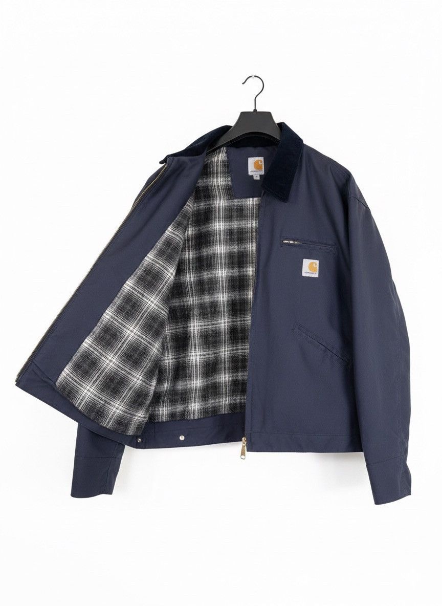 Carhartt Vintage Carhartt Detroit EJ001 Navy - USA Made- L -DEADSTOCK Size US L / EU 52-54 / 3 - 3 Thumbnail
