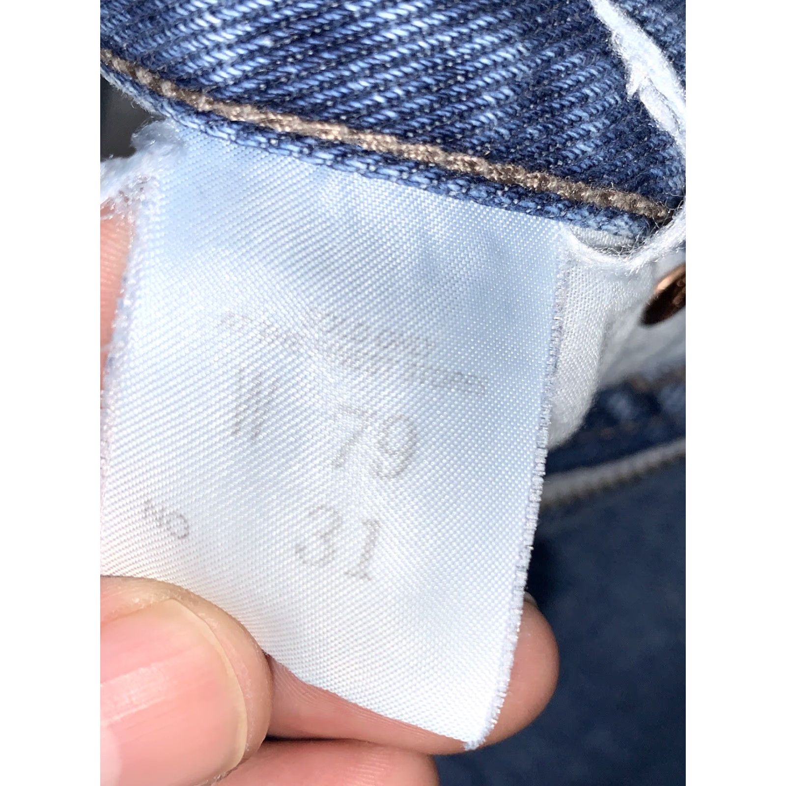 Edwin Edwin Jeans Denim Regular Mens 31 Blue City Japan Tokyo Tapered 32 Inseam 9135 Size US 31 - 4 Thumbnail