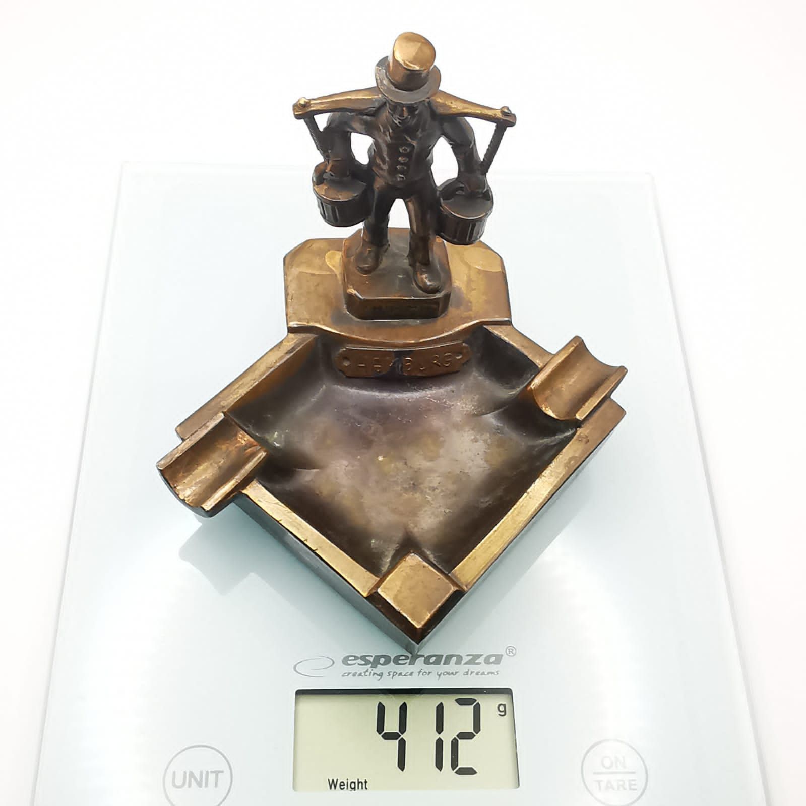 Vintage 70s Vintage Ashtray,Handmade,Copper Silumin,Interior 412g Size ONE SIZE - 4 Thumbnail