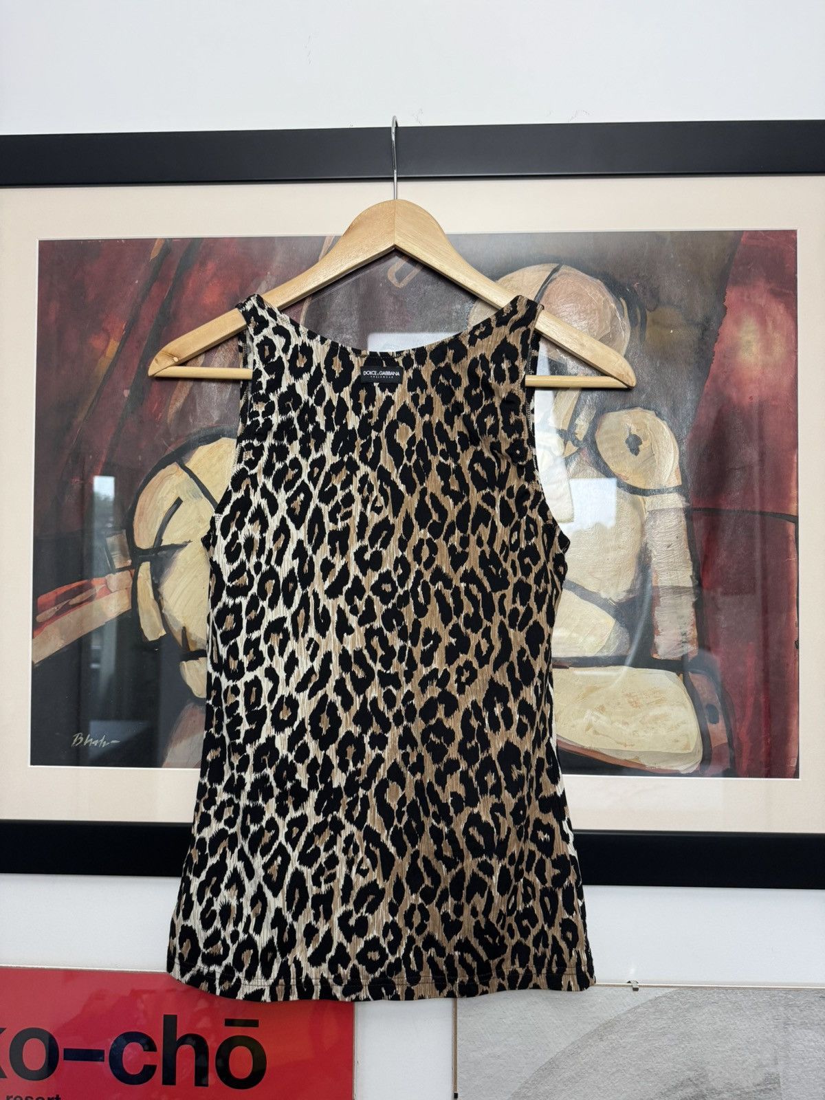 Dolce & Gabbana Vintage Y2k Rare DOLCE GABBANA Mesh Top Leopard UNDERWEAR Size M / US 6-8 / IT 42-44 - 2 Thumbnail
