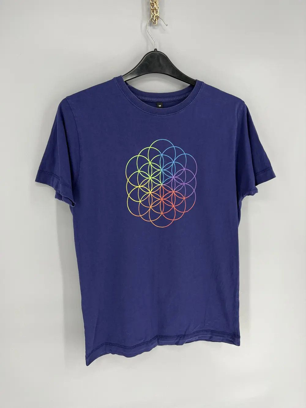 Band Tees × Vintage Vintage Y2K Coldplay A Head Full OF dreams World Tour 2016 Size US M / EU 48-50 / 2 - 2 Thumbnail