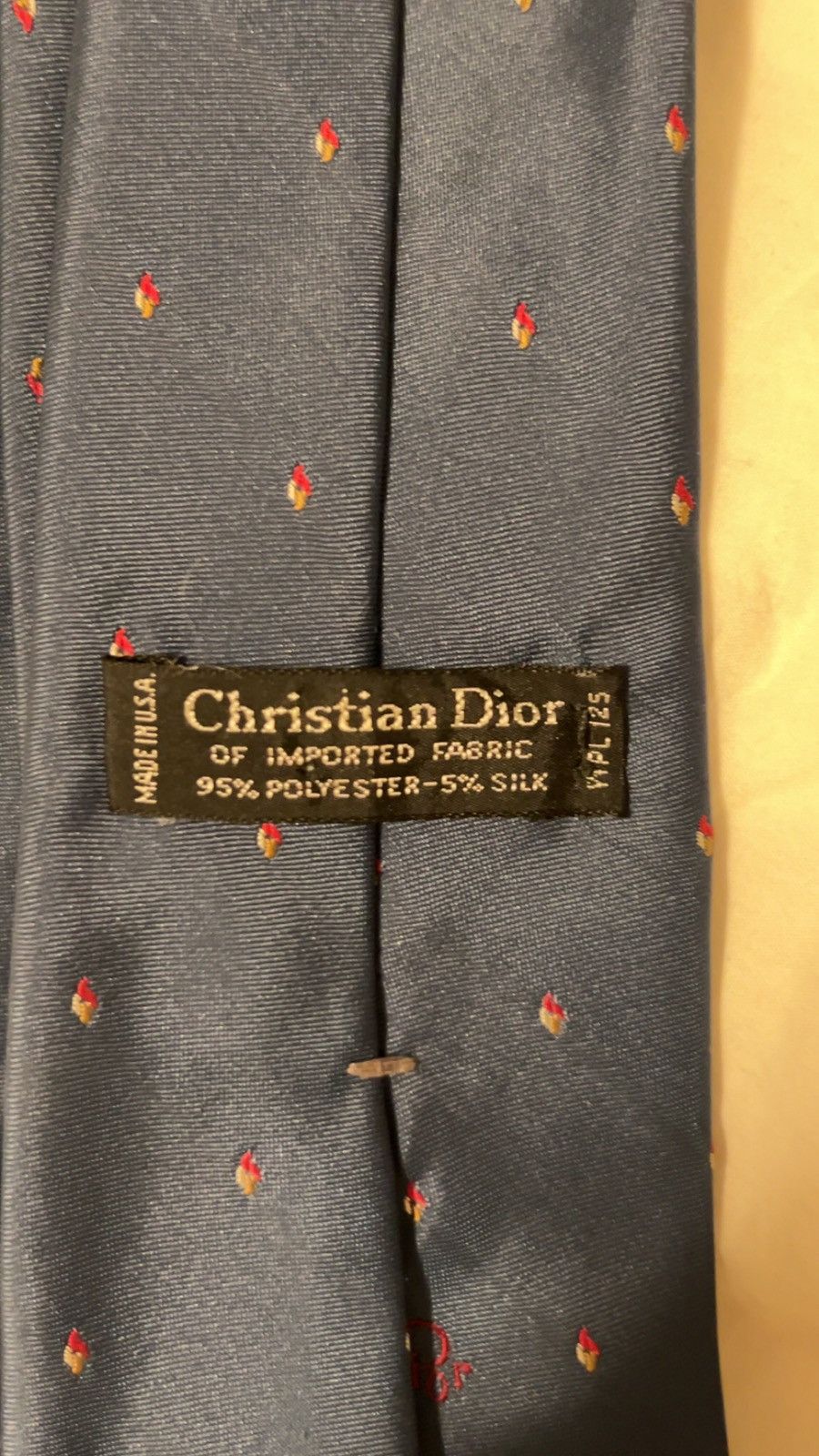 Christian Dior Monsieur Vintage Christian Dior Tie Size ONE SIZE - 1 Thumbnail