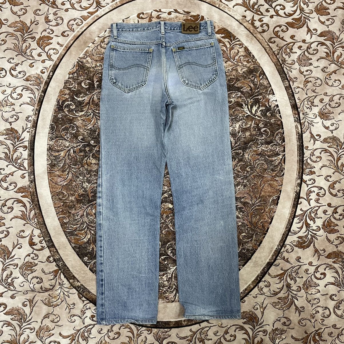 Lee 🔥Vintage Lee Riders Stoned Washed Ripped Distress Denim Size US 30 / EU 46 - 4 Thumbnail