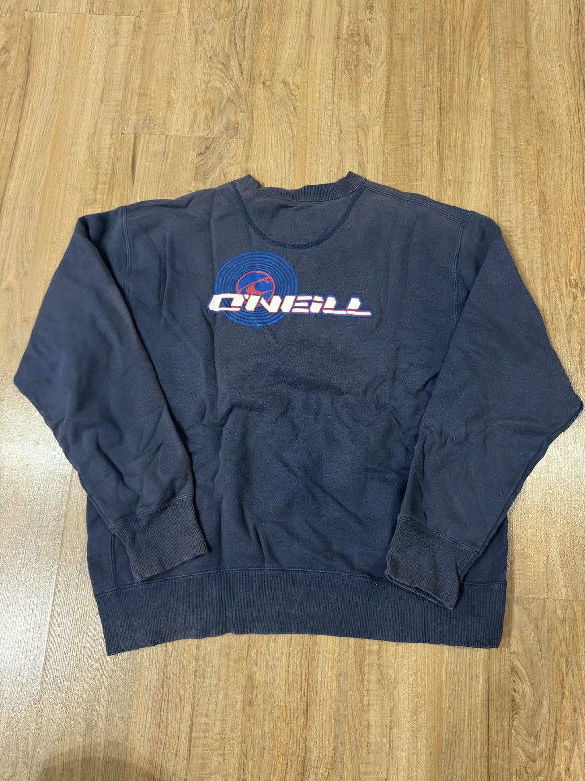 O'Neill × Vintage VINTAGE ONEILL SURFING SWEATSHIRT Size US L / EU 52-54 / 3 - 3 Thumbnail