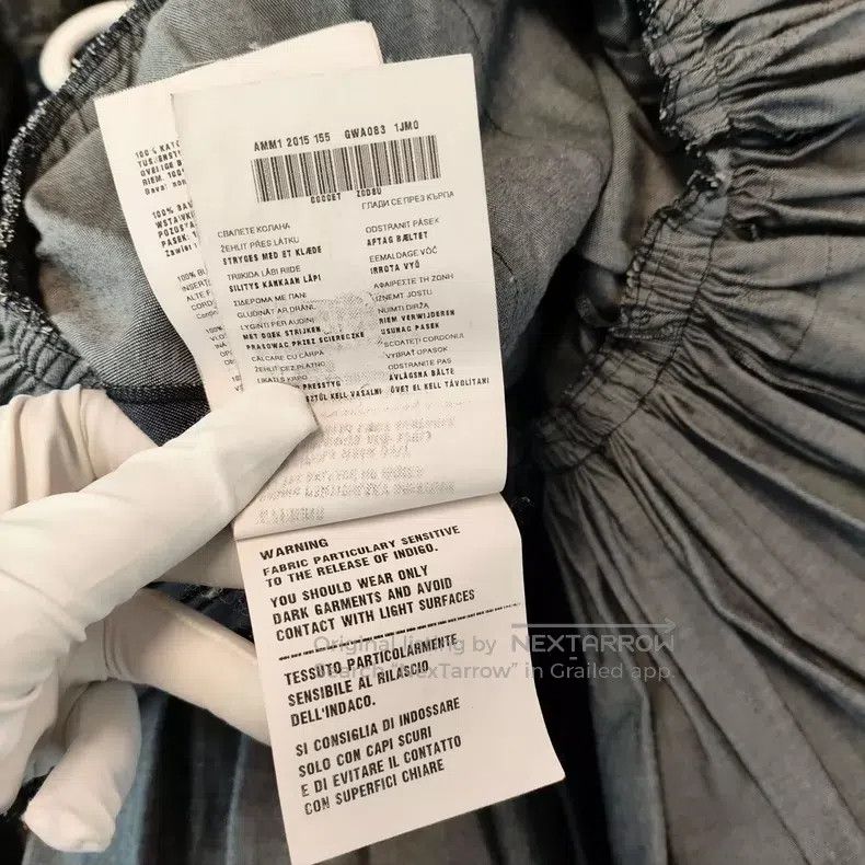 Miu Miu Miu Miu 36 Blue cotton dress Size 35" - 5 Thumbnail