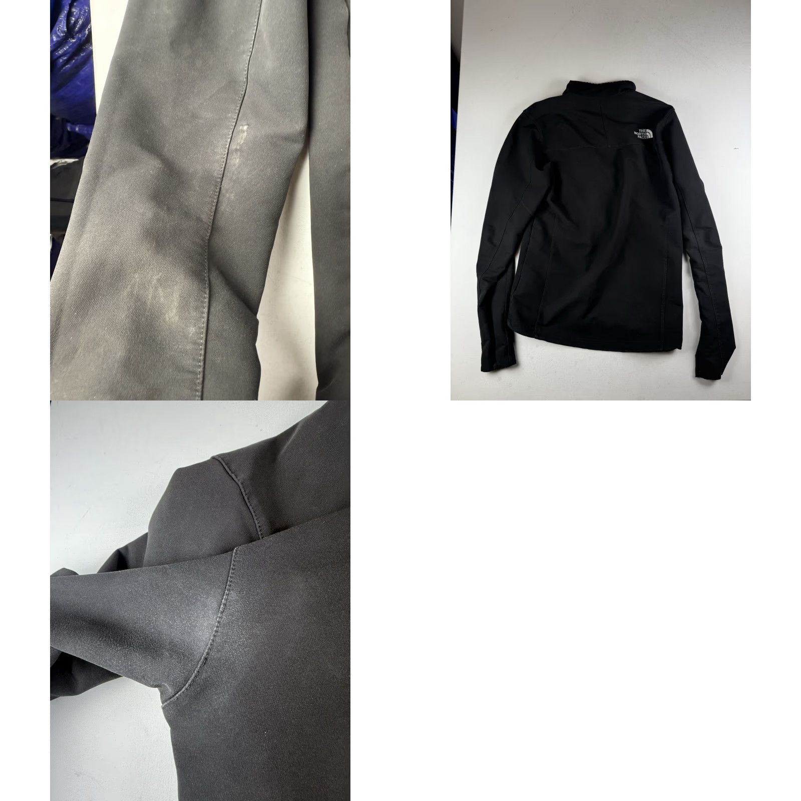 The North Face The North Face Men's Jacket XS Black Windbreaker Softshell Zip Stand-Up Collar Regular Fit Size US XS / EU 42 / 0 - 8 Thumbnail