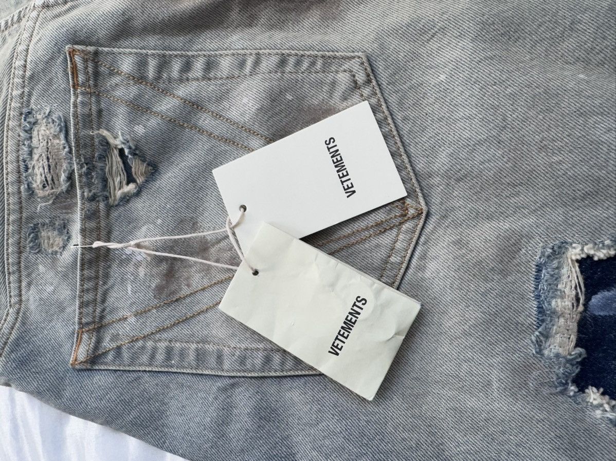 Vetements ***VERY RARE**** Trashed distressed VETEMENTS jeans Size US 30 / EU 46 - 8 Thumbnail