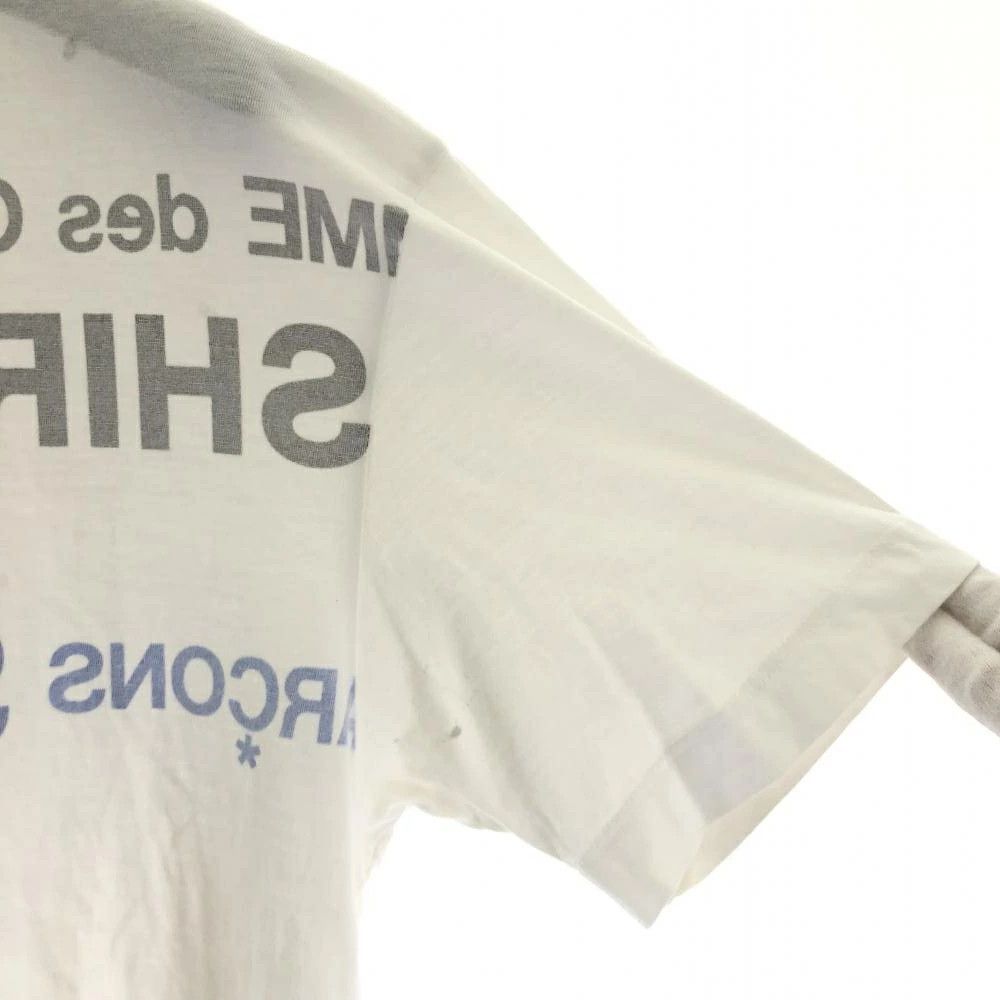 Comme des Garcons SHIRT T-Shirts Logo Print Short Sleeve Crewneck Cotton White Size US S / EU 44-46 / 1 - 8 Thumbnail
