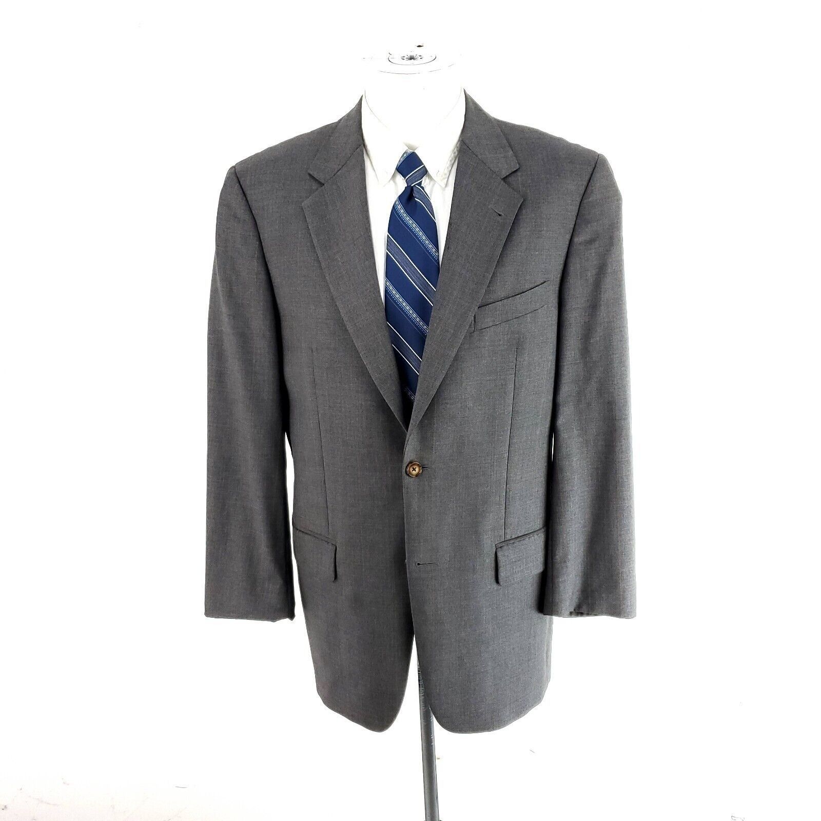 Joseph Abboud Joseph Abboud Super 110s Wool Silk 2 Button Suit Jacket 38R Size 38R - 3 Thumbnail