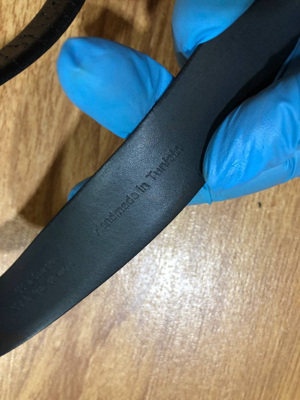 Hugo Boss Vintage Hugo Boss Black Belt Size ONE SIZE - 5 Thumbnail