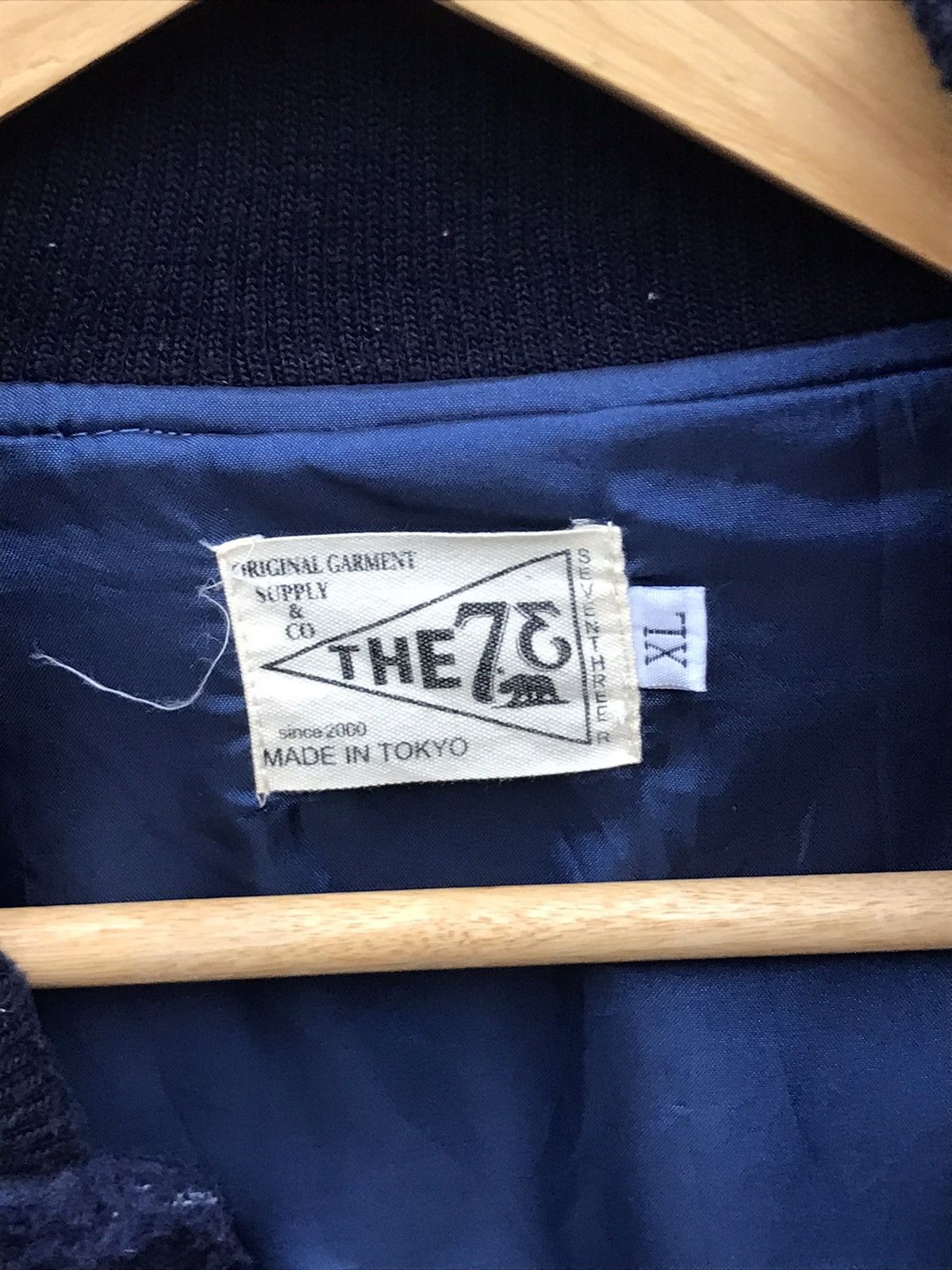 Japanese Brand Seven Three Rider Striped Fleece Button Up Jacke Size US L / EU 52-54 / 3 - 7 Thumbnail