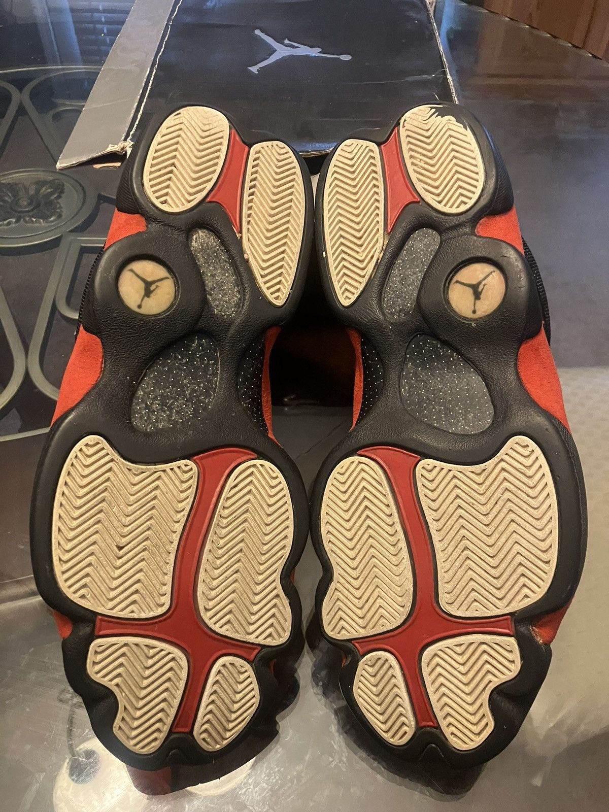 Jordan Brand Jordan 13 Bred 2004 Size US 13 / EU 46 - 9 Thumbnail