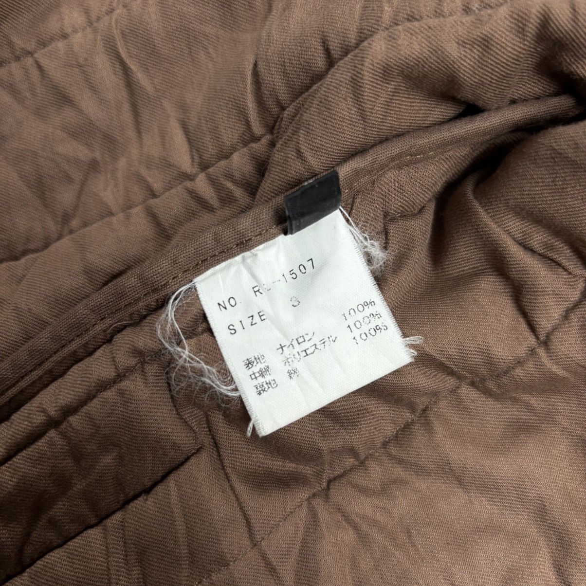 Shellac 2000s Rip Van Winkle - Riri Zips Quilted Jacket Size US M / EU 48-50 / 2 - 10 Thumbnail