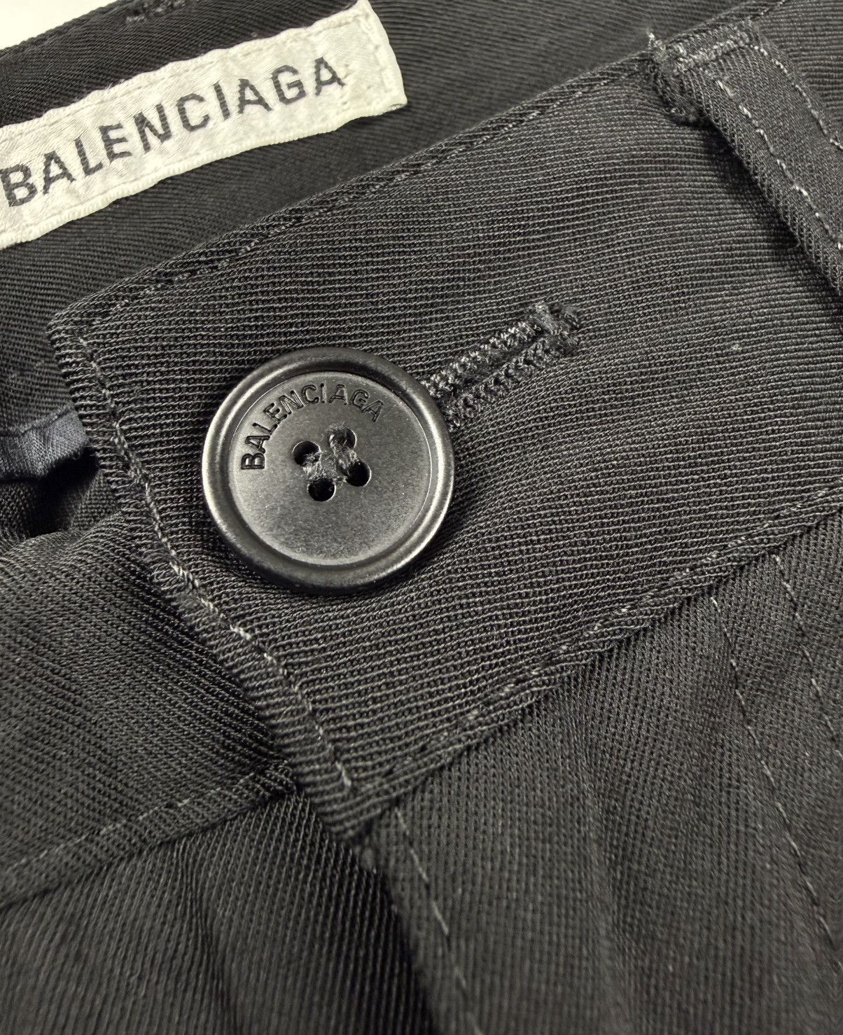 Balenciaga Balenciaga Wide Leg Pants Size US 28 / EU 44 - 6 Thumbnail