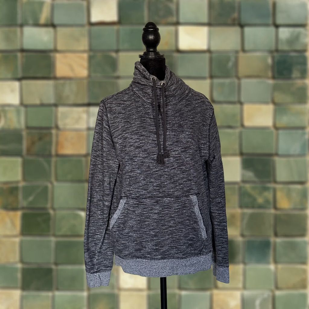 Carbon VINTAGE? Carbon Men Pullover Longsleeve Sz Small Black Gray Size US S / EU 44-46 / 1 - 1 Thumbnail