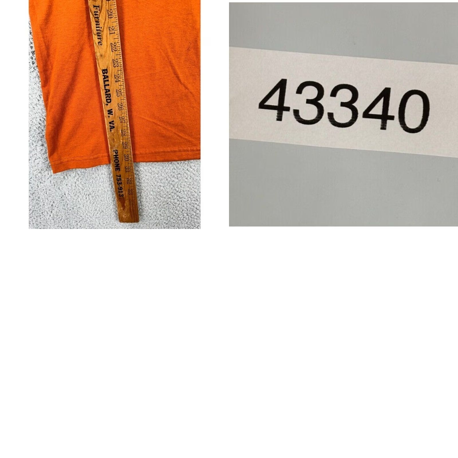 Vintage VINTAGE? Red Oak Shirt Adult XL Burnt Orange Longhorns Country T-Shirt Cotton Mens NEW Size US XL / EU 56 / 4 - 8 Thumbnail