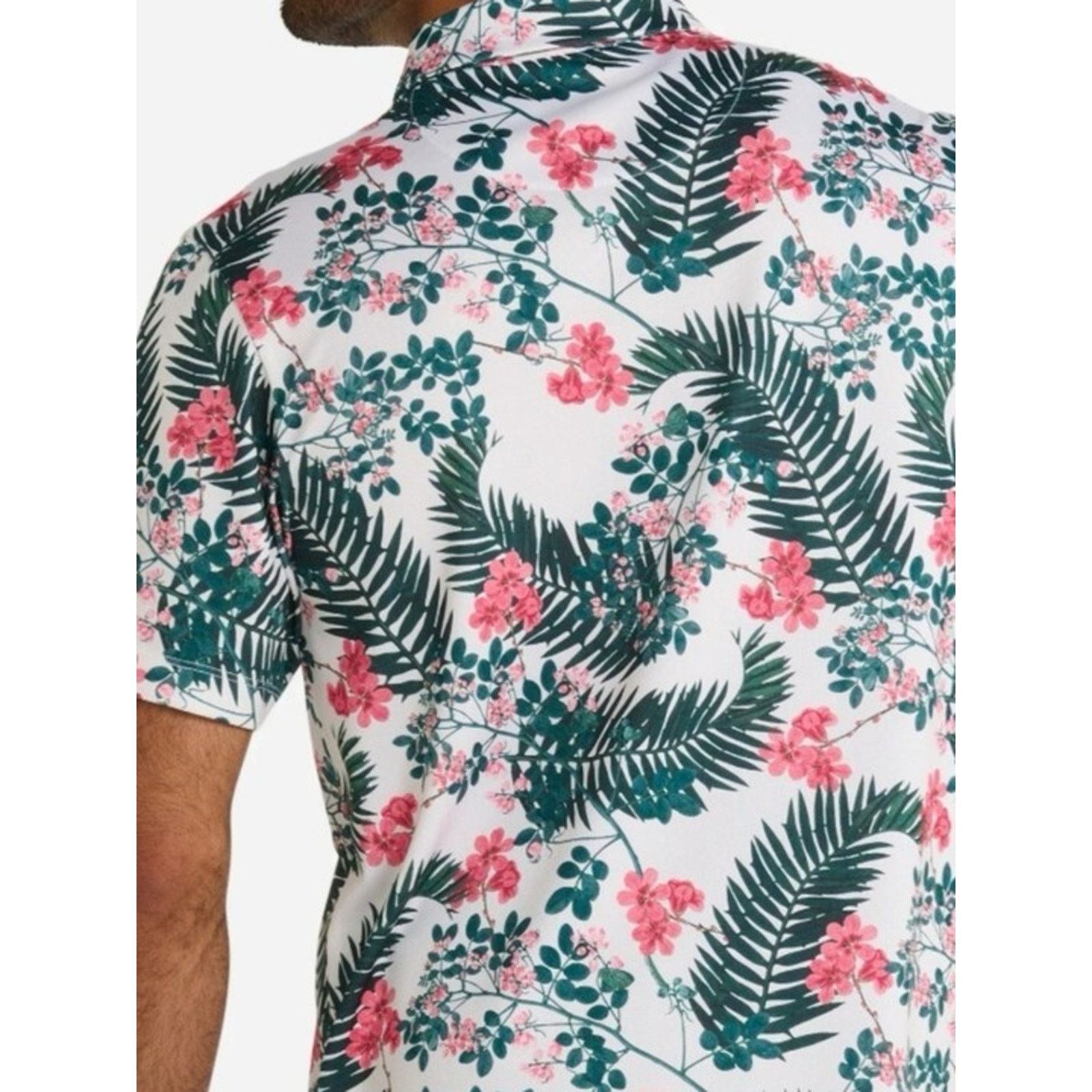 Bad Birdie Bad Birdie $99 The Arborist Polo Golf Shirt Sz XL Floral Size US XL / EU 56 / 4 - 8 Thumbnail