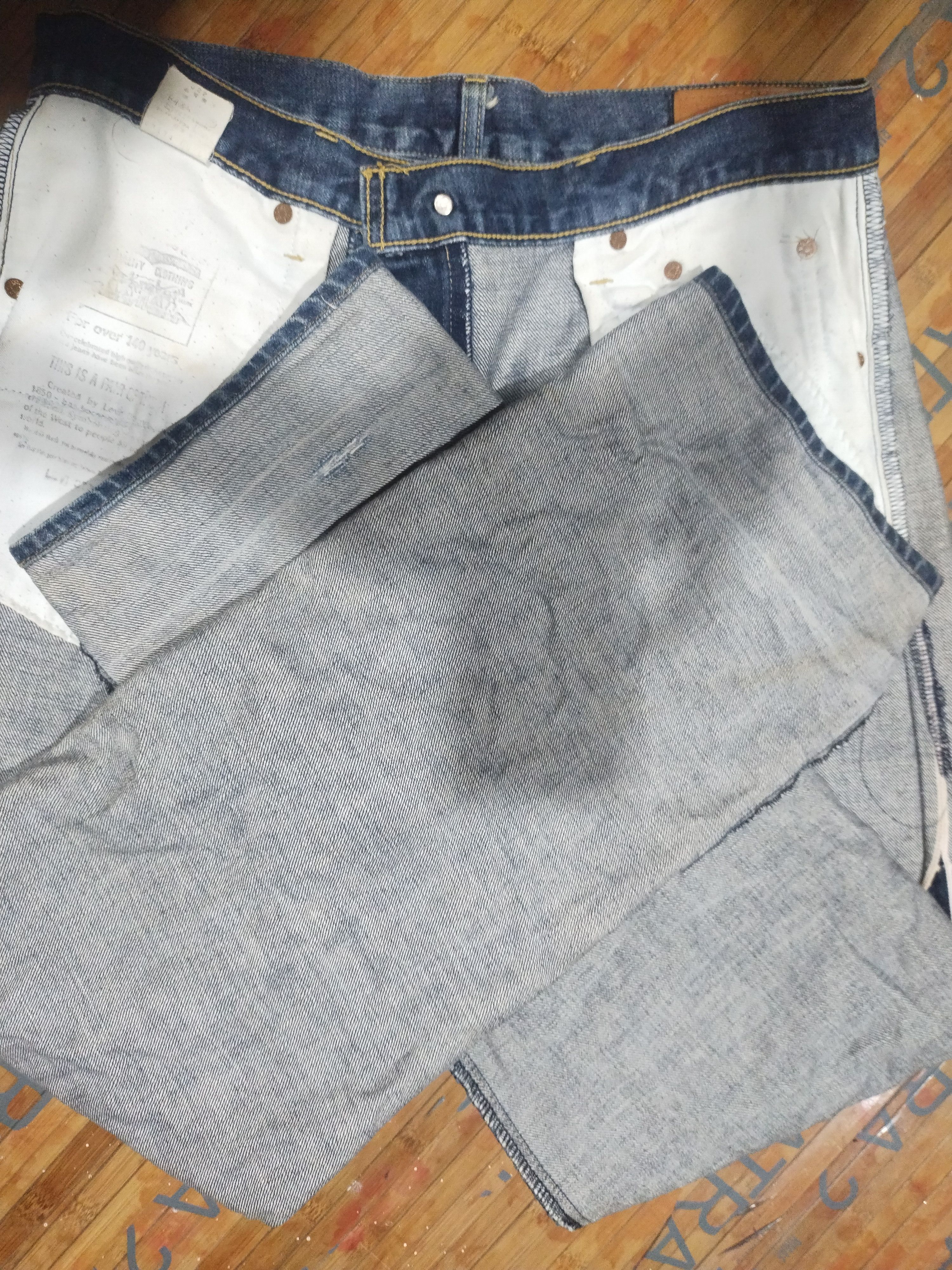 Vintage LEVIS 702 Big E "Japan" Sz 33"32" Size US 33 - 14 Thumbnail