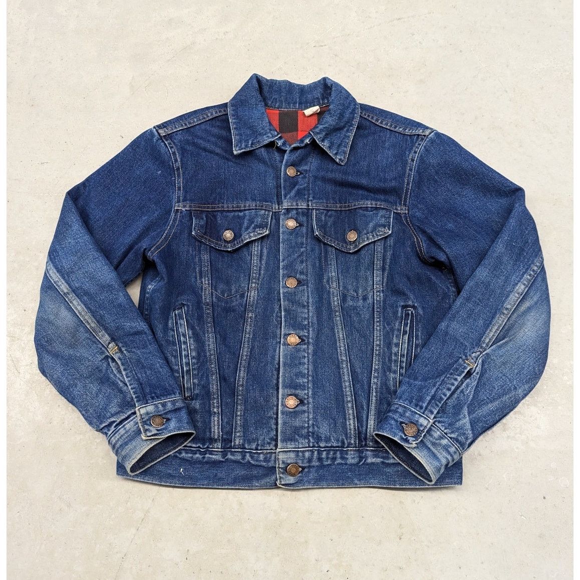Pointer × TW Steel × Vintage Vintage Steel Made in the USA blanket lined denim jacket Size US S / EU 44-46 / 1 - 1 Thumbnail