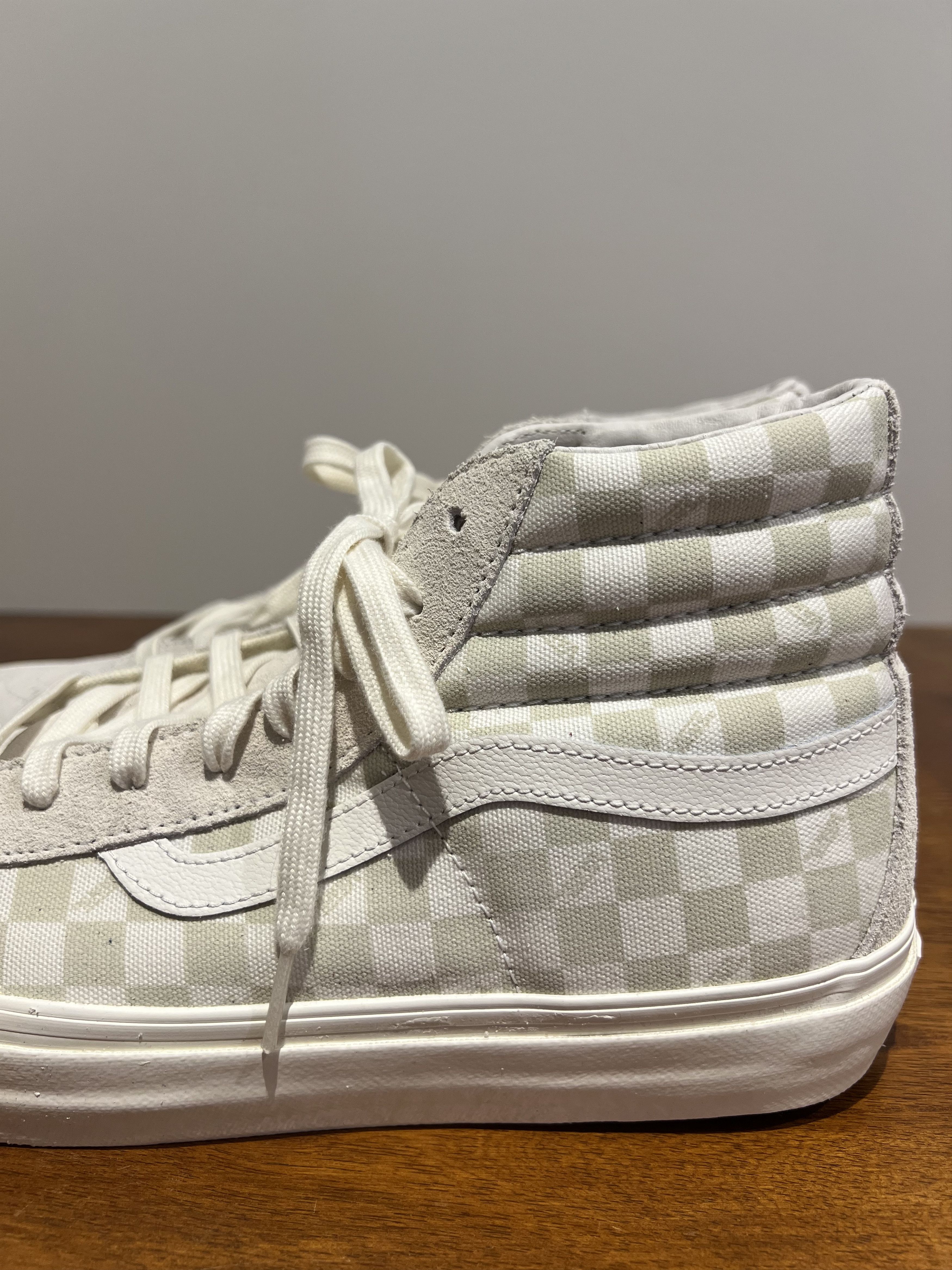 Vans 💚 2018 Vans OG Sk8-Hi LX "Checkerboard" US 10.5 NEW Size US 10.5 / EU 43-44 - 10 Thumbnail
