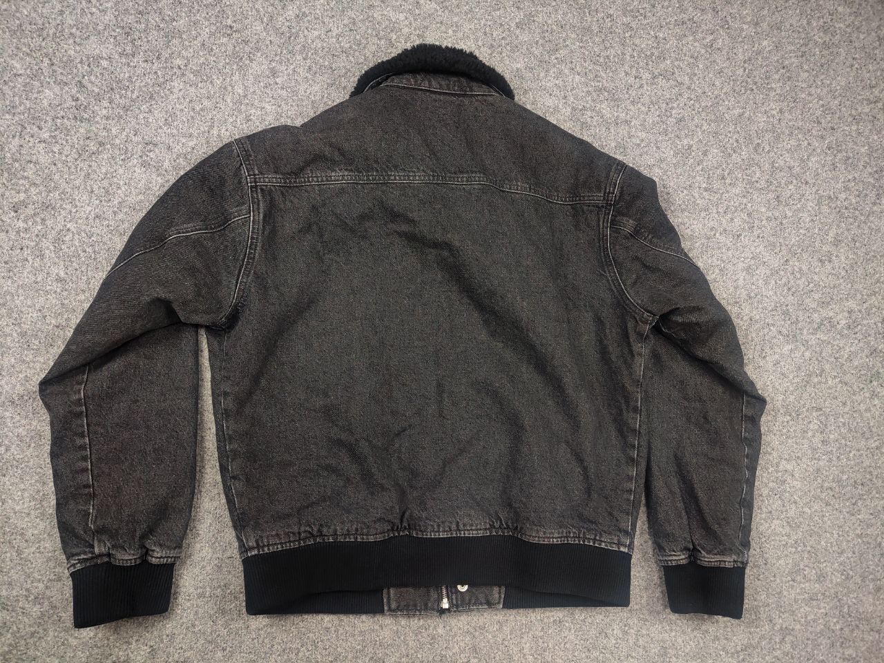 Calvin Klein Calvin Klein Jeans Sherpa Flight Bomber Denim Jacket Raf Size US M / EU 48-50 / 2 - 10 Thumbnail