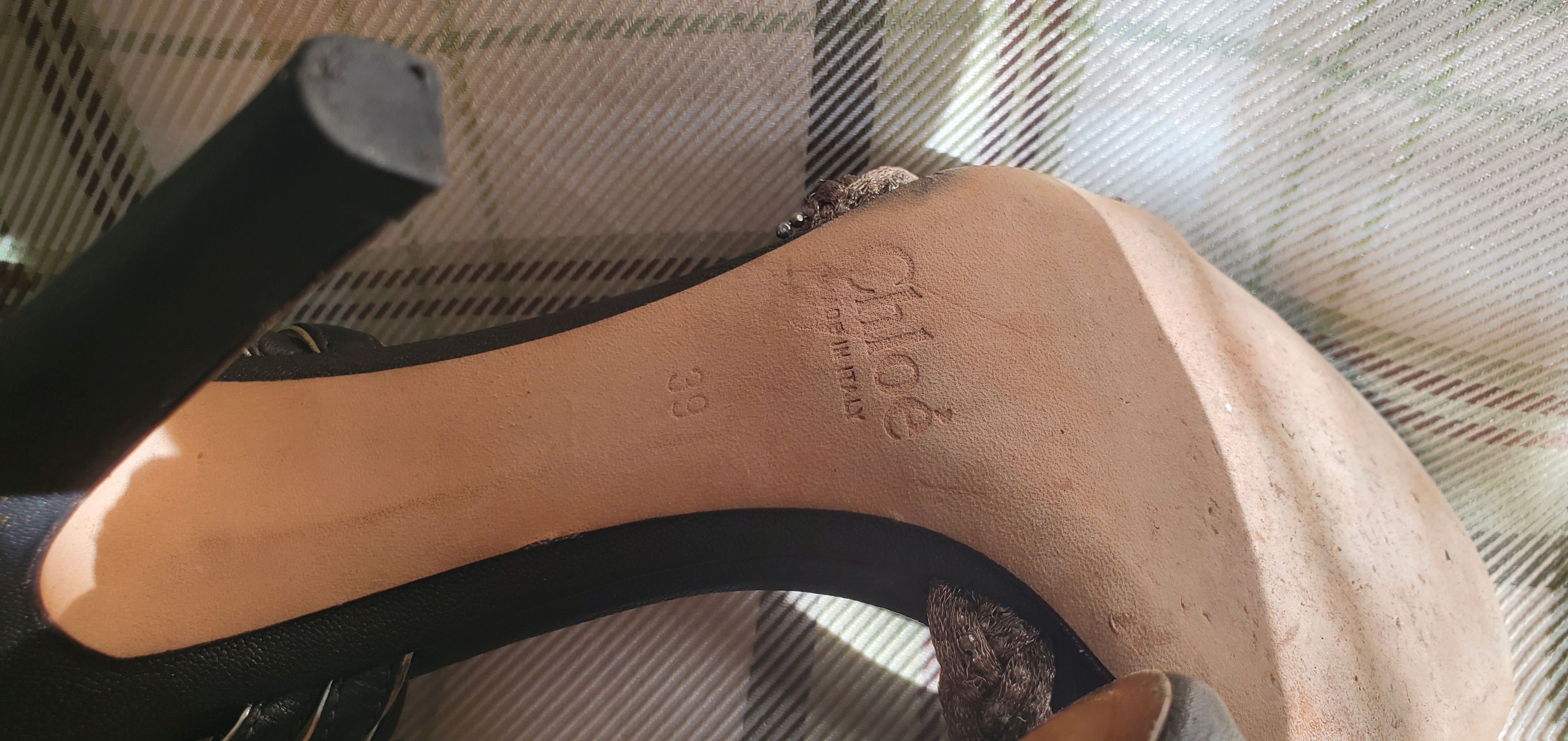 Chloe Chloe Open Toe Leather Heel Shoes Size US 9 / IT 39 - 5 Thumbnail