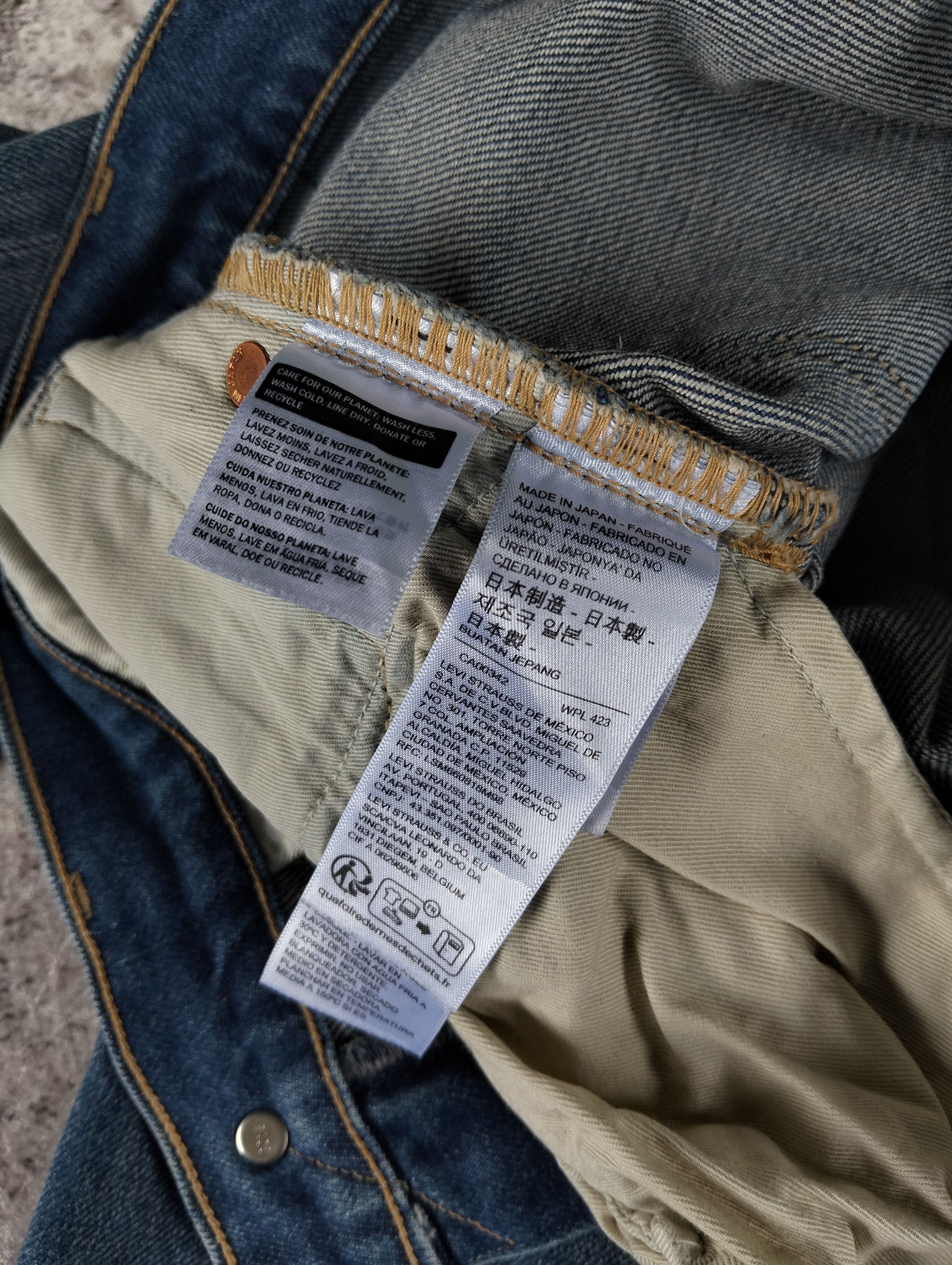Levi's Levi's Japan Borrowed From The Boys High Rise Selvedge Denim Size US 28 / EU 44 - 14 Thumbnail