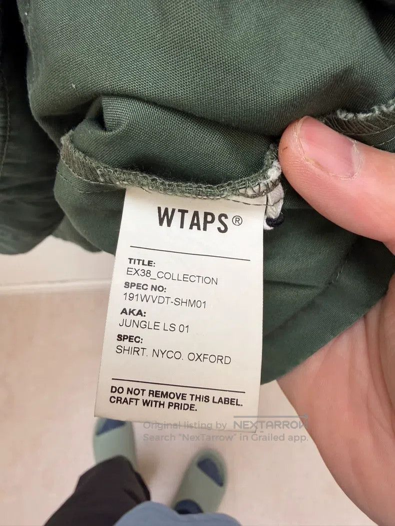 Wtaps Wtaps Four-pocket work shirt Size US M / EU 48-50 / 2 - 7 Thumbnail