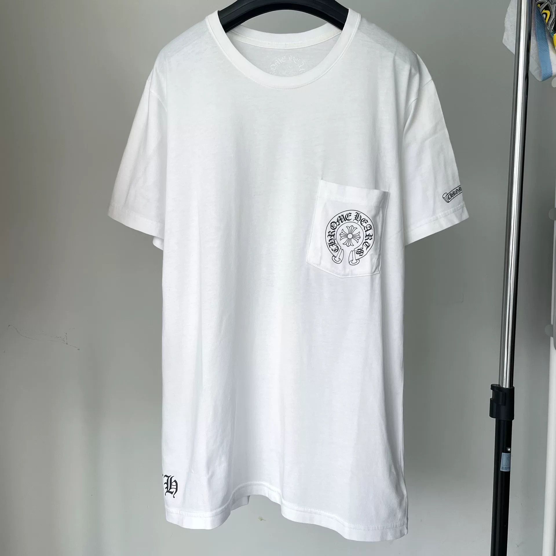 Chrome Hearts White Short Sleeve T-shirt