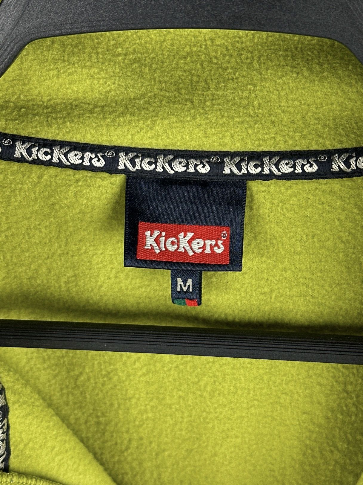 Kickers Vintage Y2K Kickers Baggy Fleece Pullover With Nylon Men’s M Size US M / EU 48-50 / 2 - 7 Thumbnail