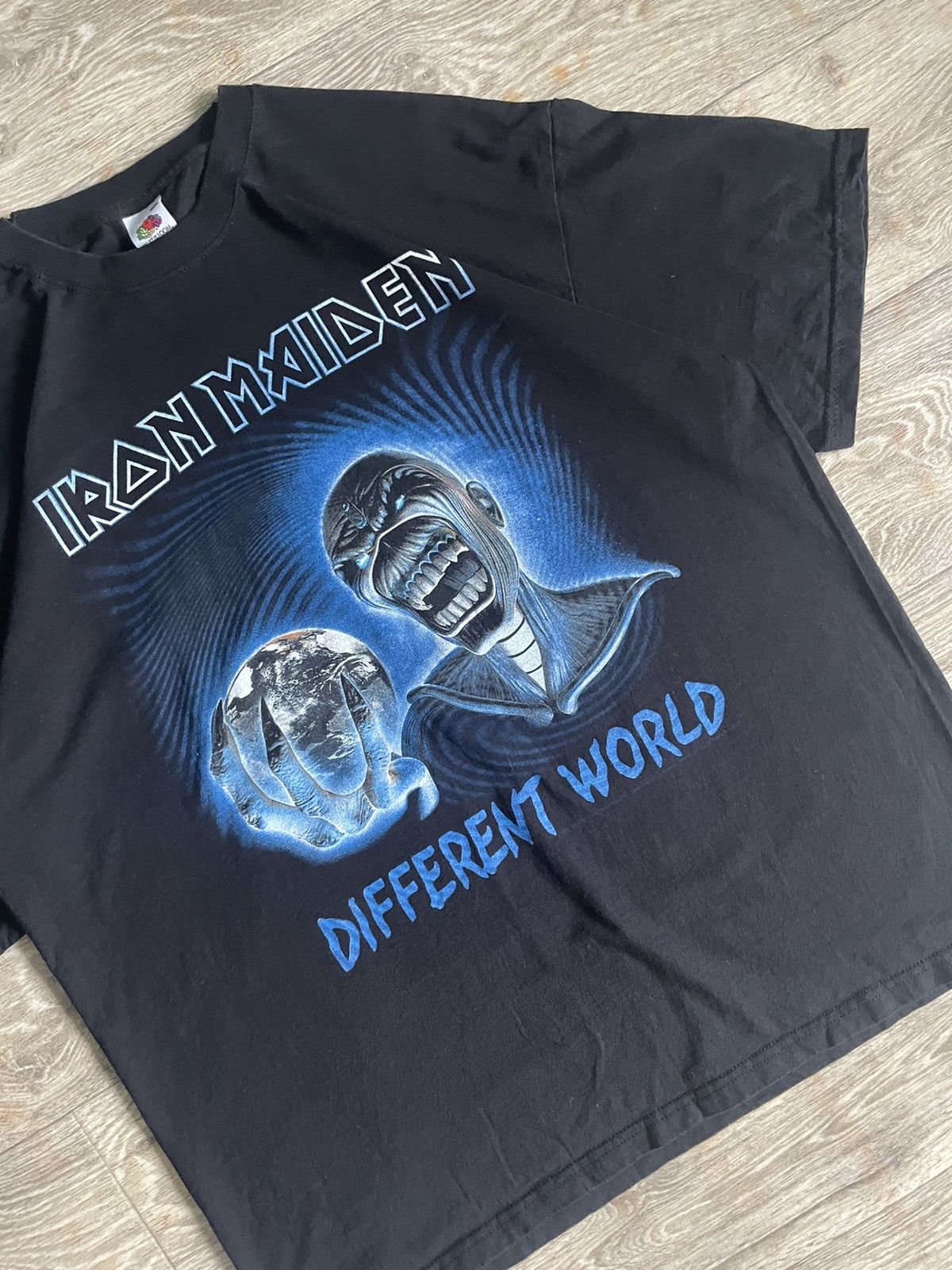 Iron Maiden Y2K Iron Maiden Shirt A Matter Of Life and Death Tour 2006 Size US XL / EU 56 / 4 - 2 Thumbnail