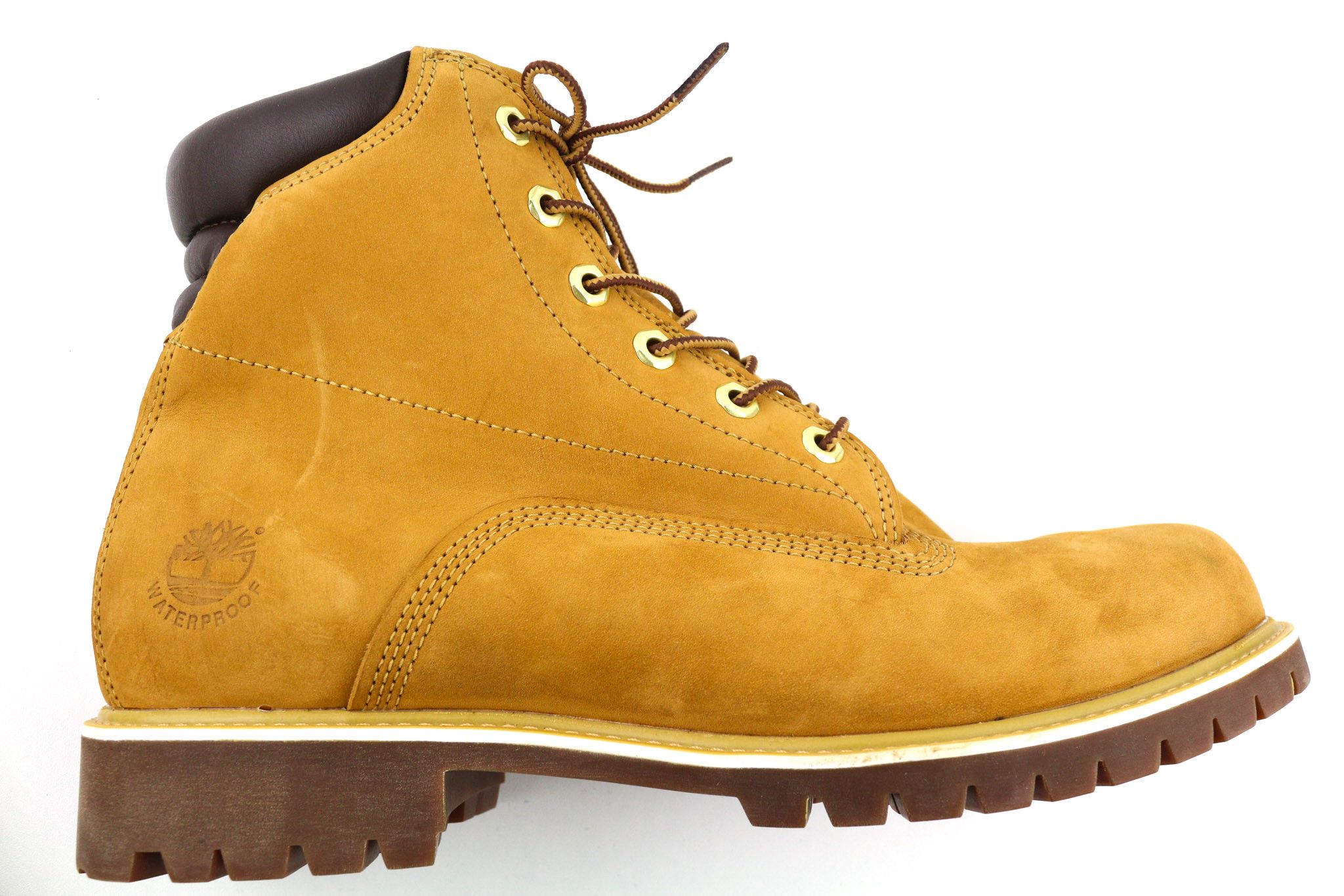 Timberland 37578 UK10.5 Brown Leather Lace Up 80984 Size US 11 / EU 44 - 15 Thumbnail