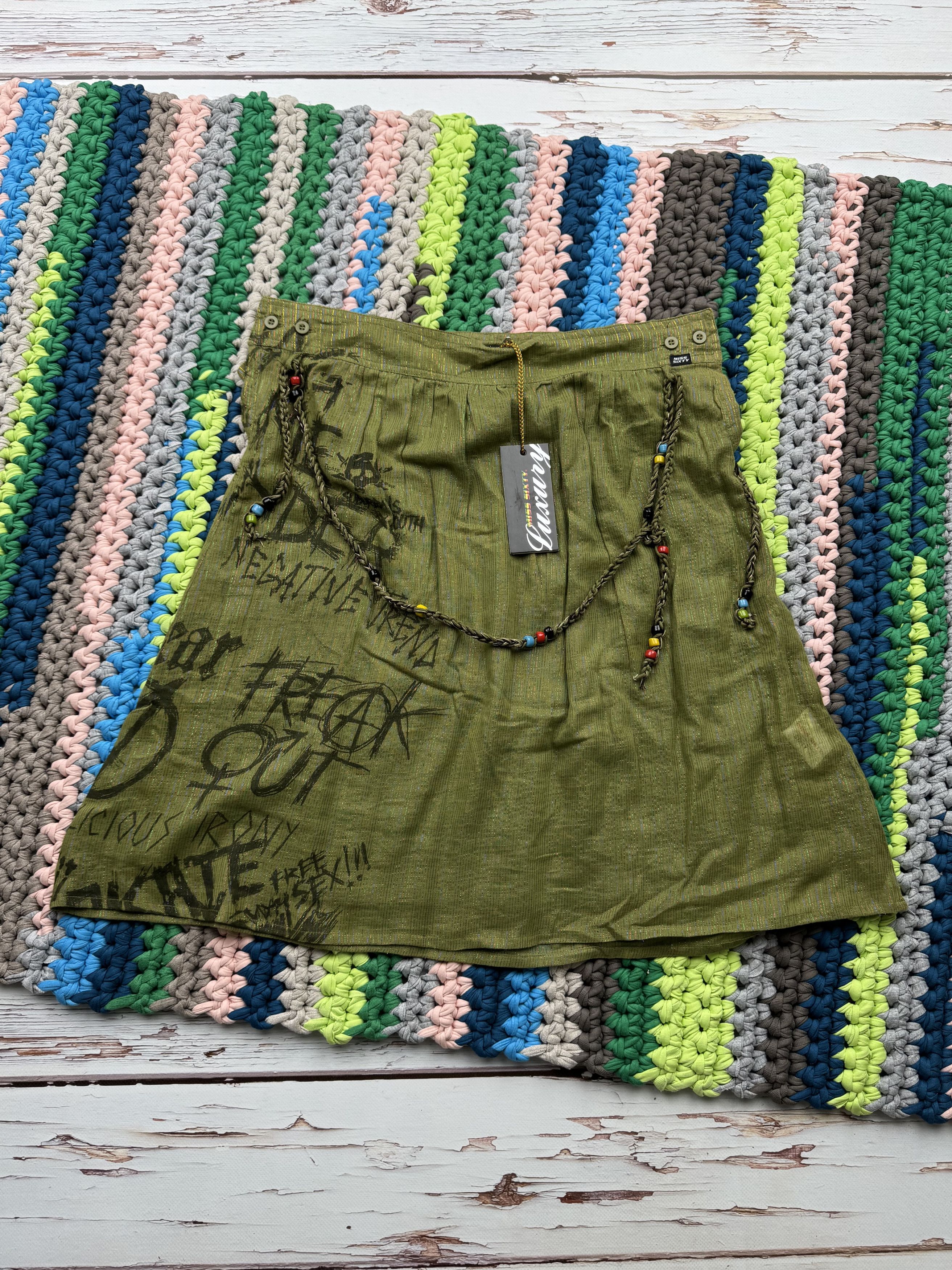 Miss Sixty Miss Sixty Luxury Skirt (V199) Size 30" / US 8 / IT 44 - 1 Thumbnail