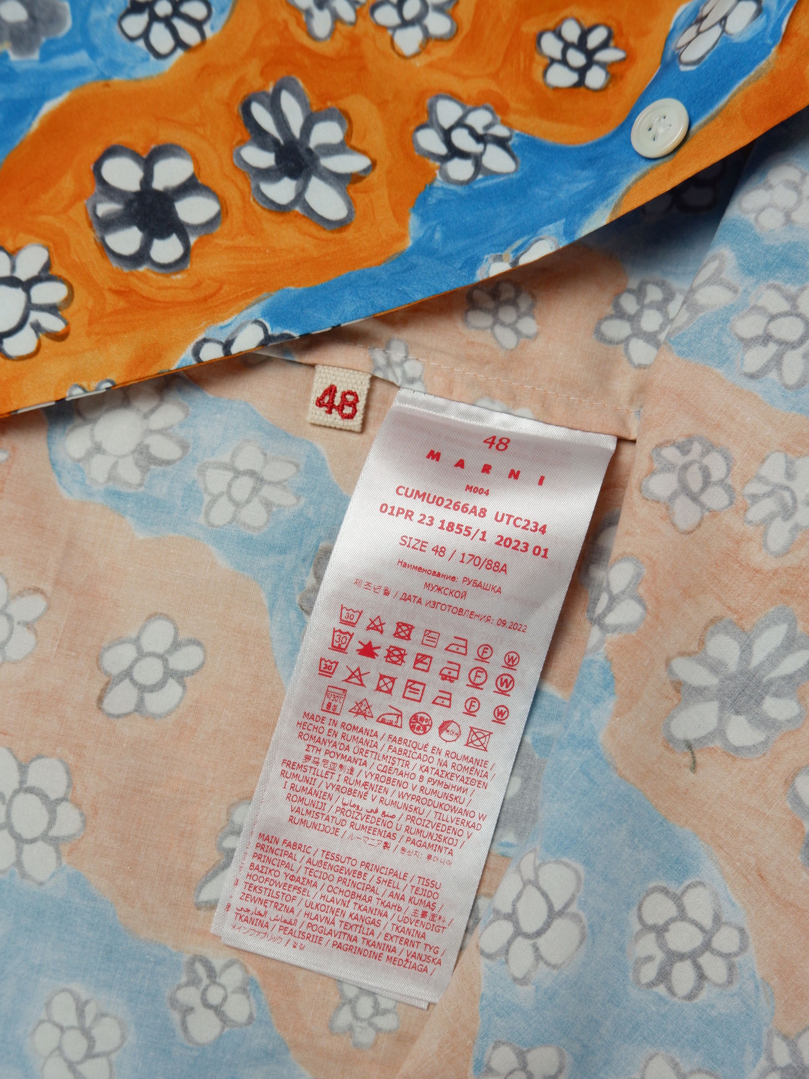 Marni Best price! Marni Flaminia Veronesi stripe floral shirt Size US M / EU 48-50 / 2 - 7 Thumbnail