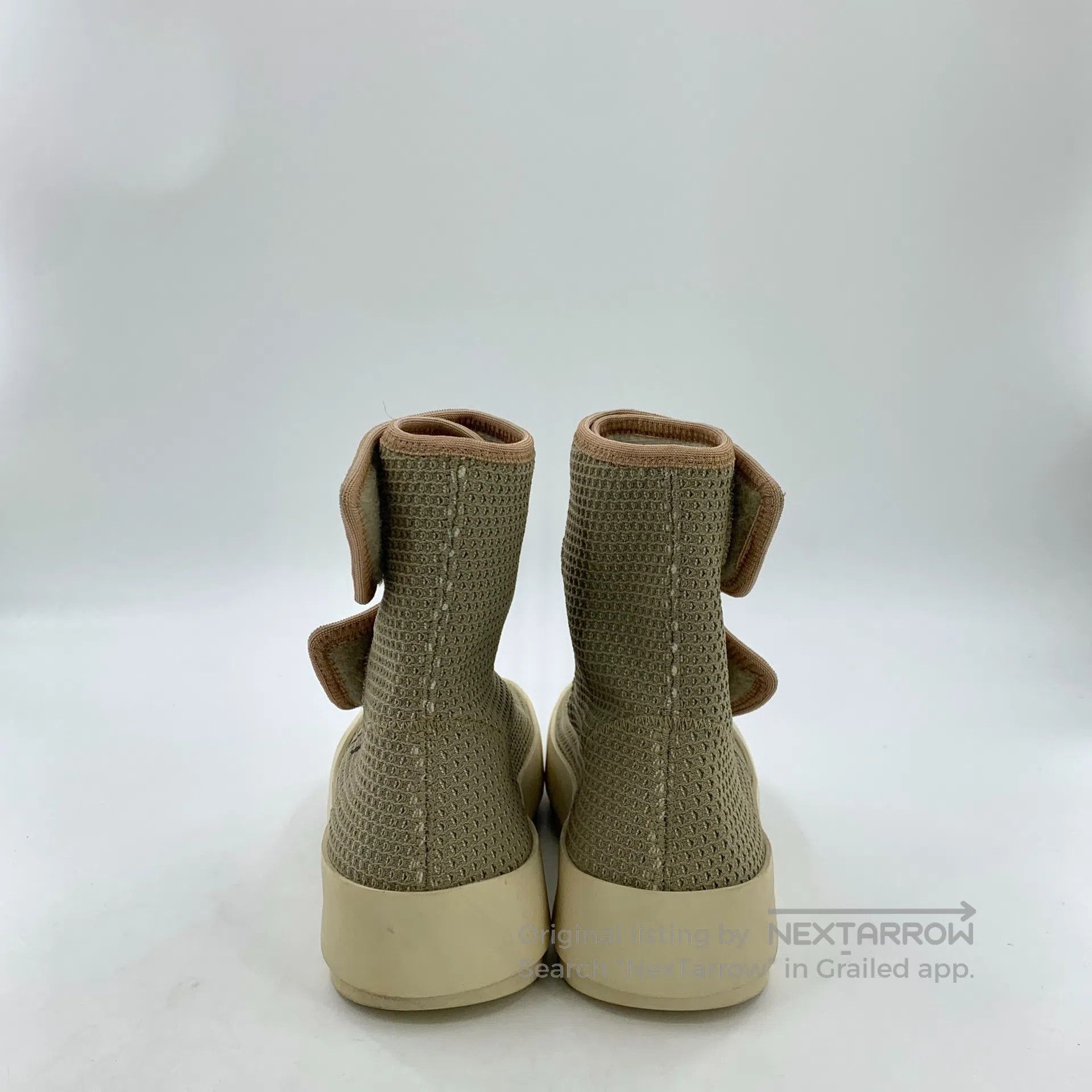 Off-White Off-White Brown Arrow Velcro High Top Laced Sneakers| Size US 5.5 / IT 35.5 - 4 Thumbnail