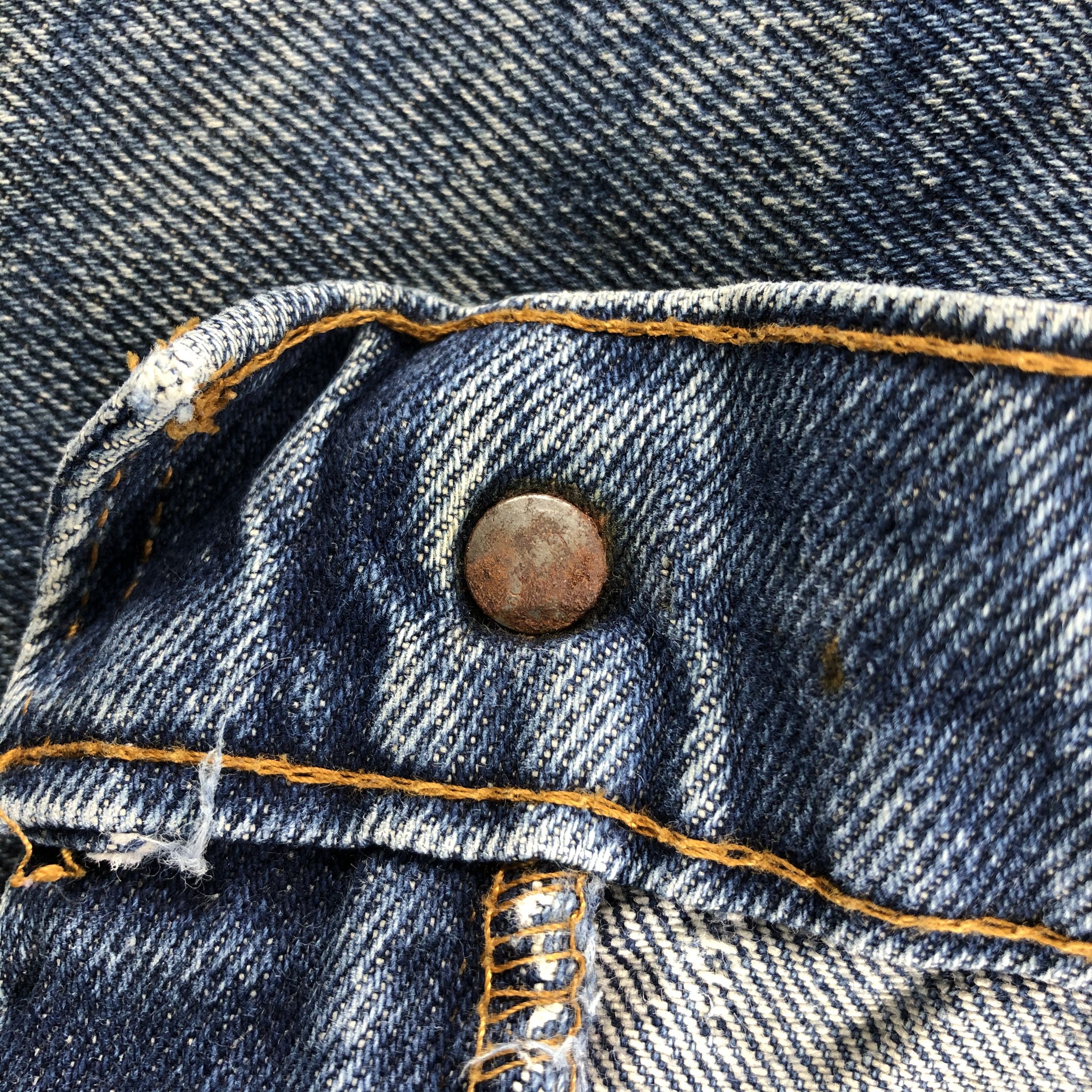 Levi's Rusty Levis Vintage Jeans Distressed Denim-J993 Size US 36 / EU 52 - 8 Thumbnail