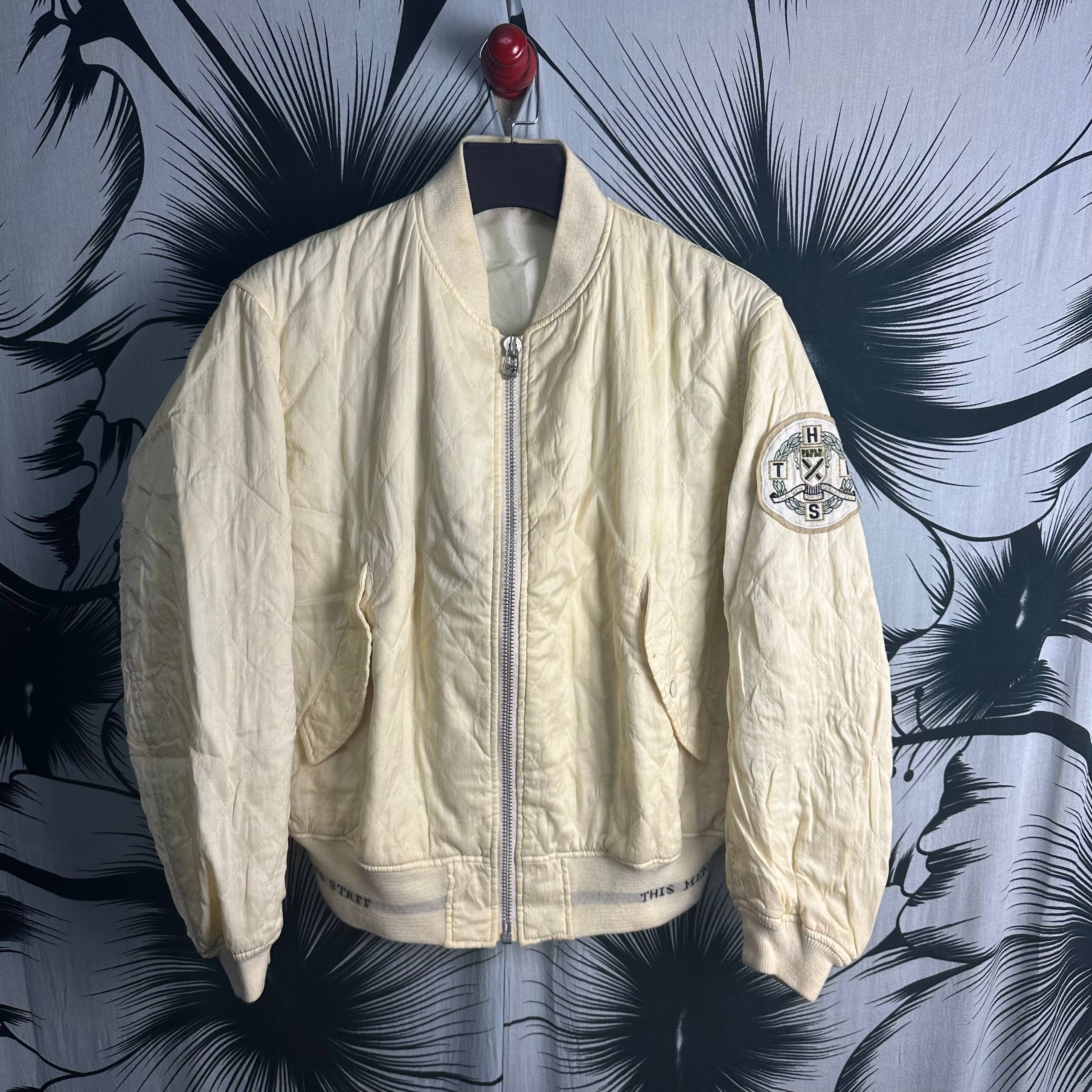 Japanese Brand Rare Vintage Quilted Bomber Jacket Size US XL / EU 56 / 4 - 1 Thumbnail