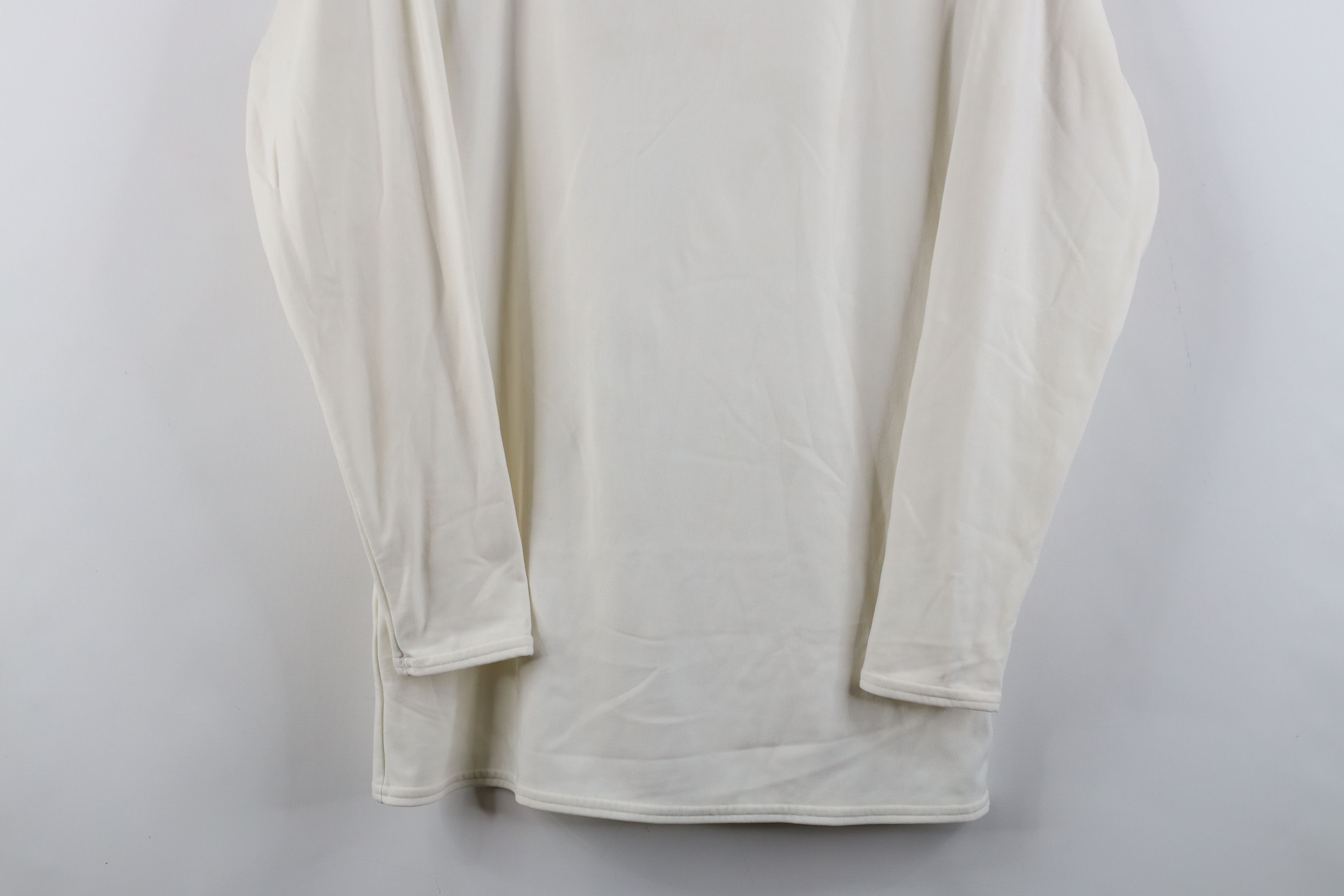 Under Armour × Vintage Under Armour ColdGear Compression Mock Neck T-Shirt White Size US XXL / EU 58 / 5 - 3 Thumbnail
