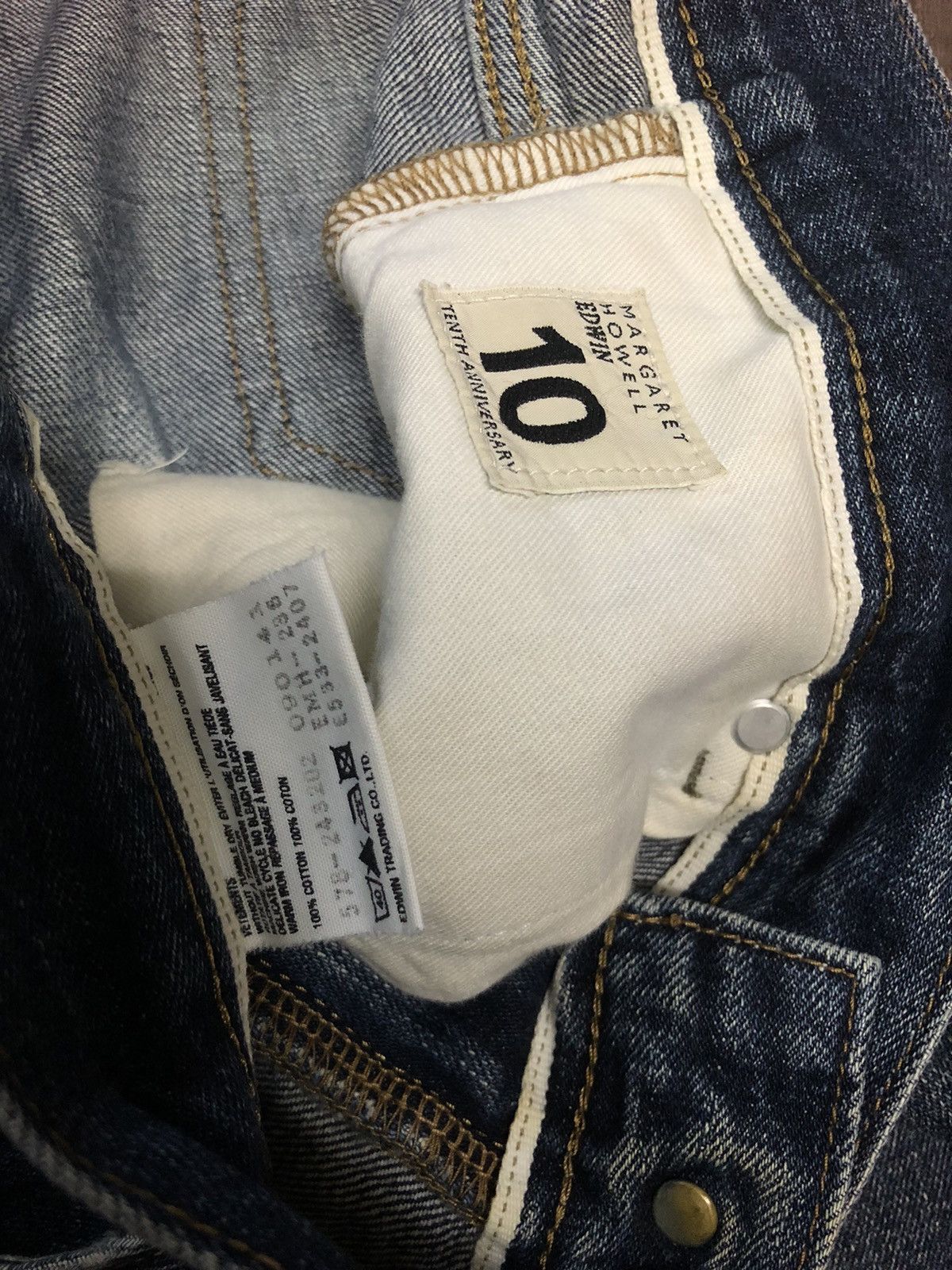 Edwin × Margaret Howell × Vintage Margaret Howell x Edwin 10 Anniversary (unisex) Size 31" - 18 Thumbnail