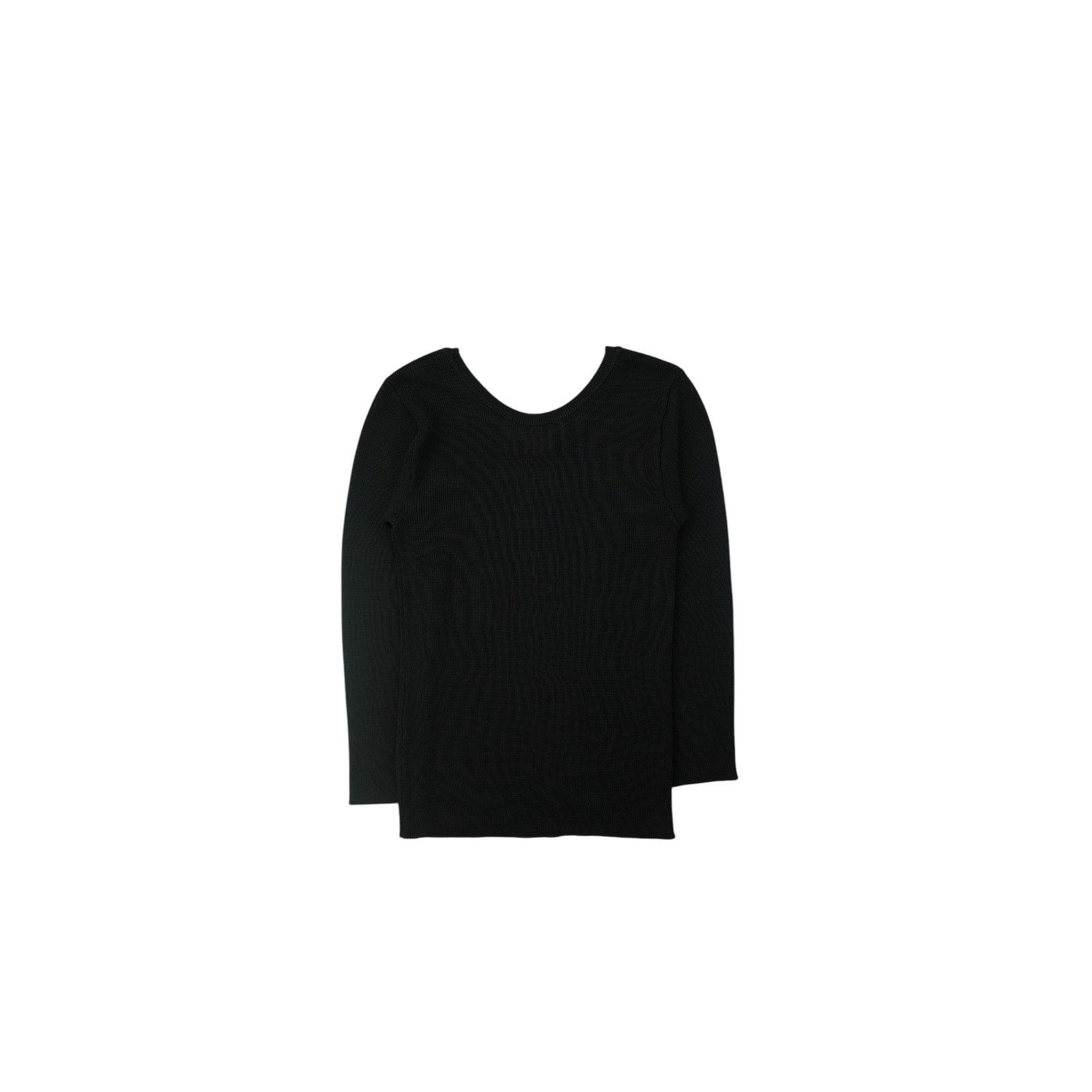 Black Round Neck Sweater