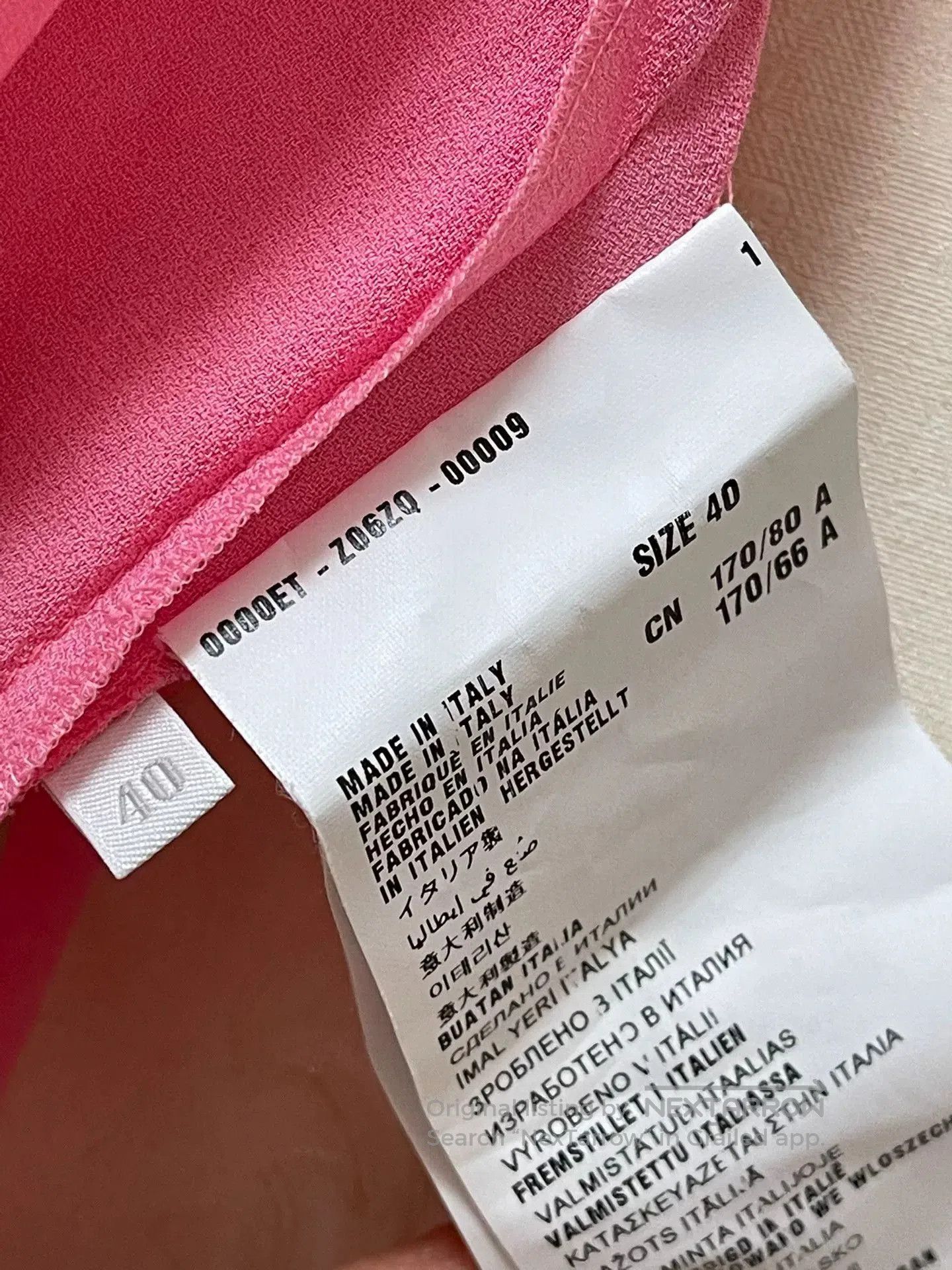 Prada Prada Classic Triangle Logo Sleeveless Pink Dress. Size M / US 6-8 / IT 42-44 - 3 Thumbnail