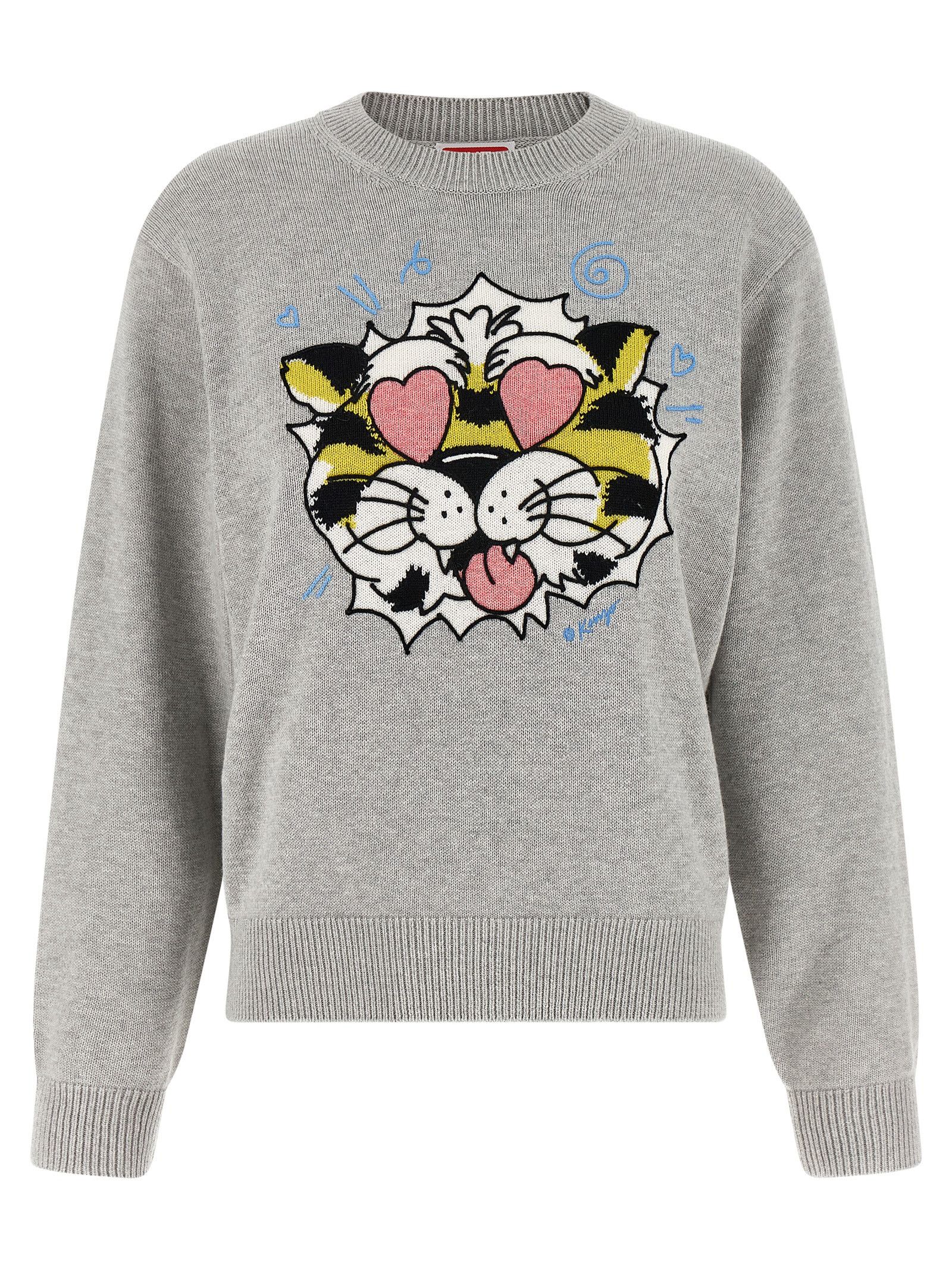 Kenzo 'KENZO Wild Tiger' sweater Size M / US 6-8 / IT 42-44 - 1 Thumbnail