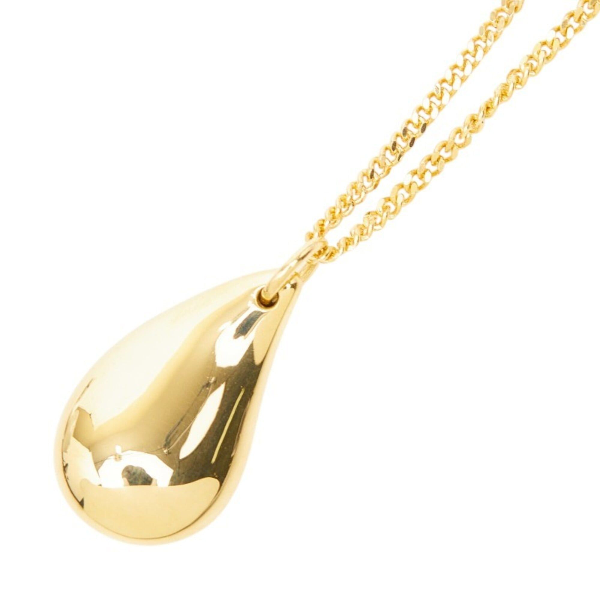 Tiffany & Co. Tiffany & Co. 18K Yellow Gold Elsa Peretti Teardrop Pendant Necklace for Women Size ONE SIZE - 1 Thumbnail