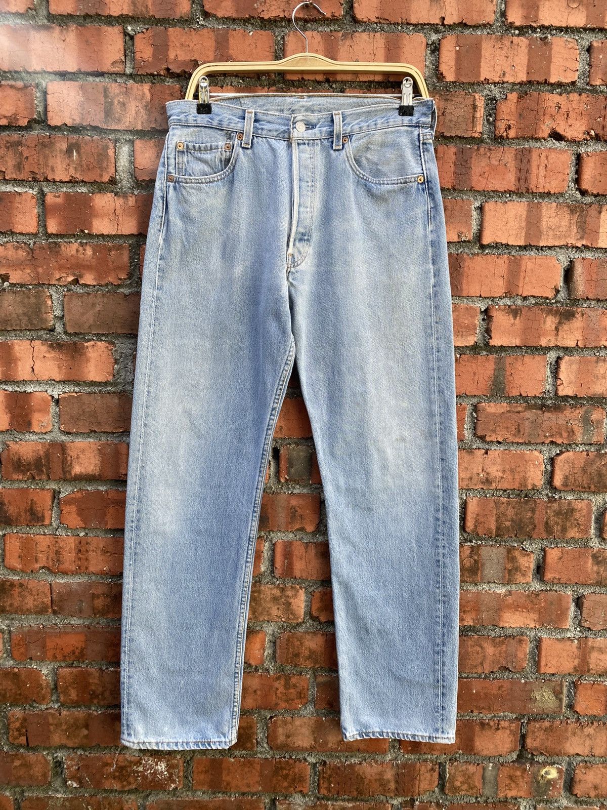 Levi's Vintage Clothing W32x31.5 Vintage levi's 501 made in USA Size US 32 / EU 48 - 1 Thumbnail